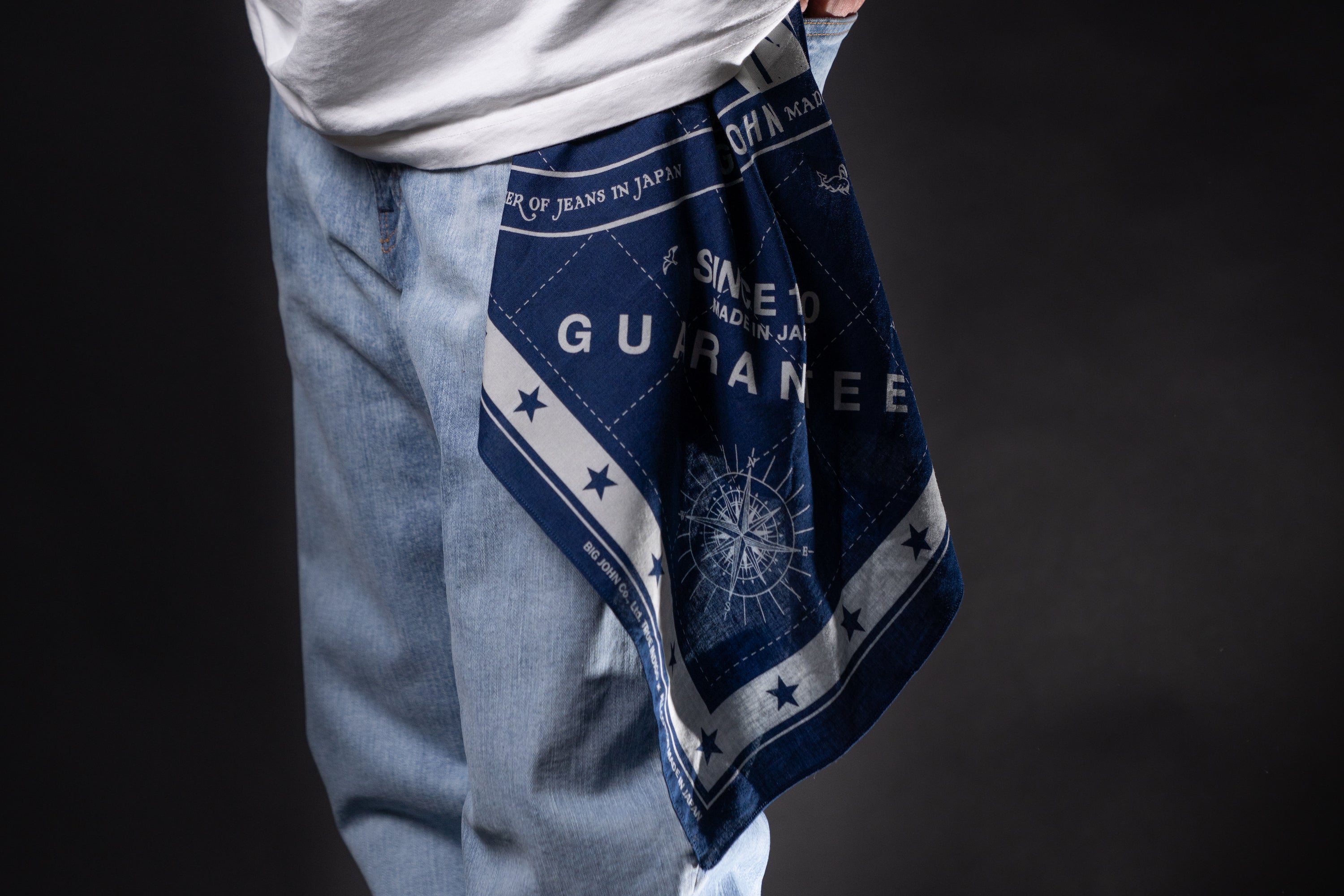BIG JOHN INDIGO BANDANA