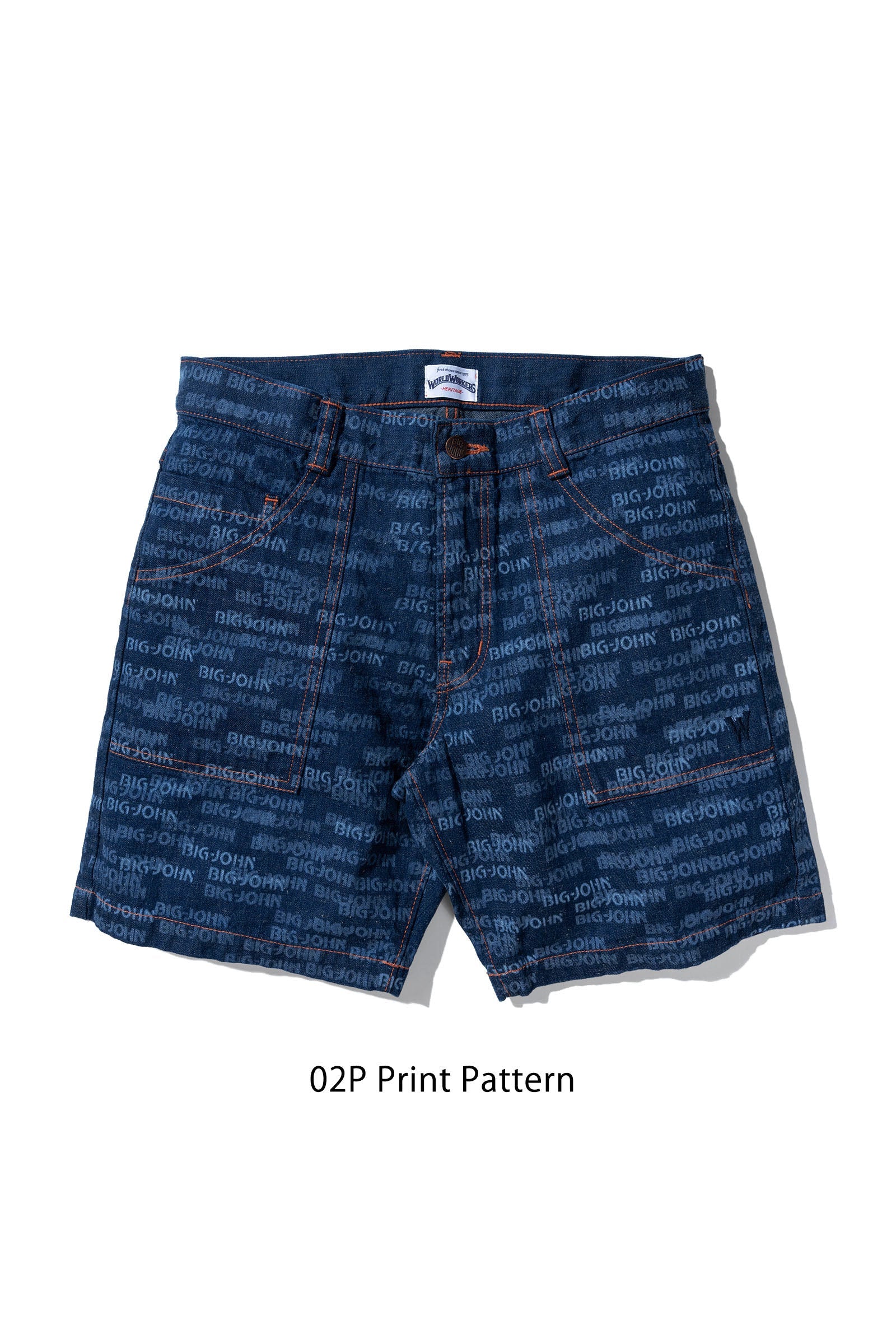 WR777M-02P World Workers Beach Denim Shorts