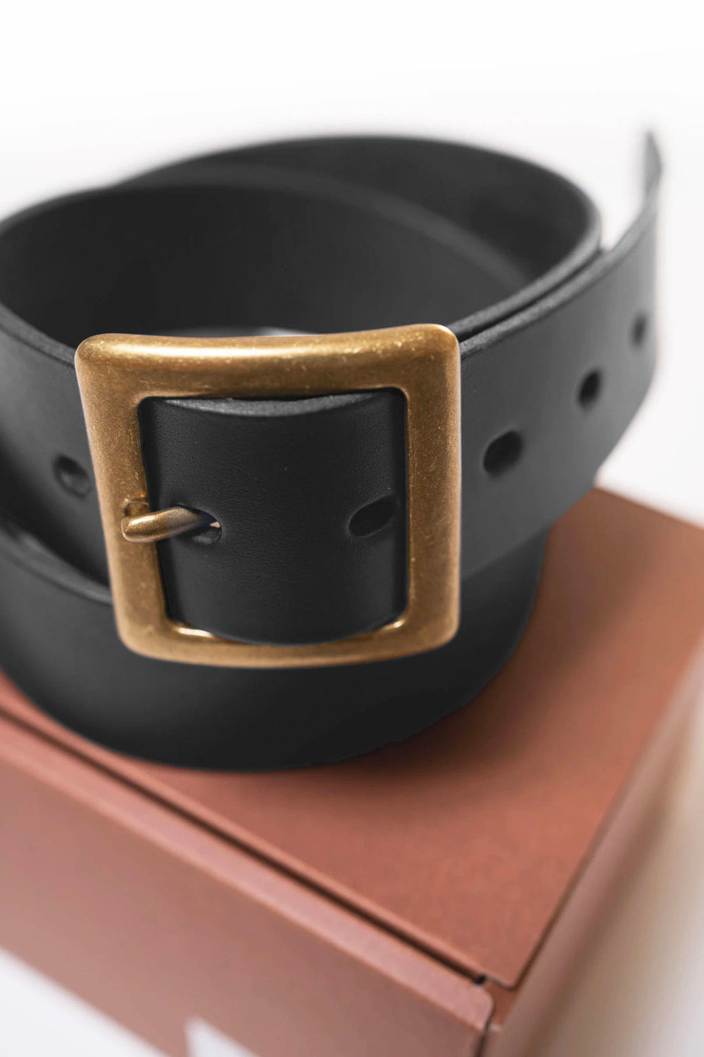 VBLT03 (BK) 4ミリ厚 姫路レザーベルト HIMEJI LEATHER ORIGINAL BELT