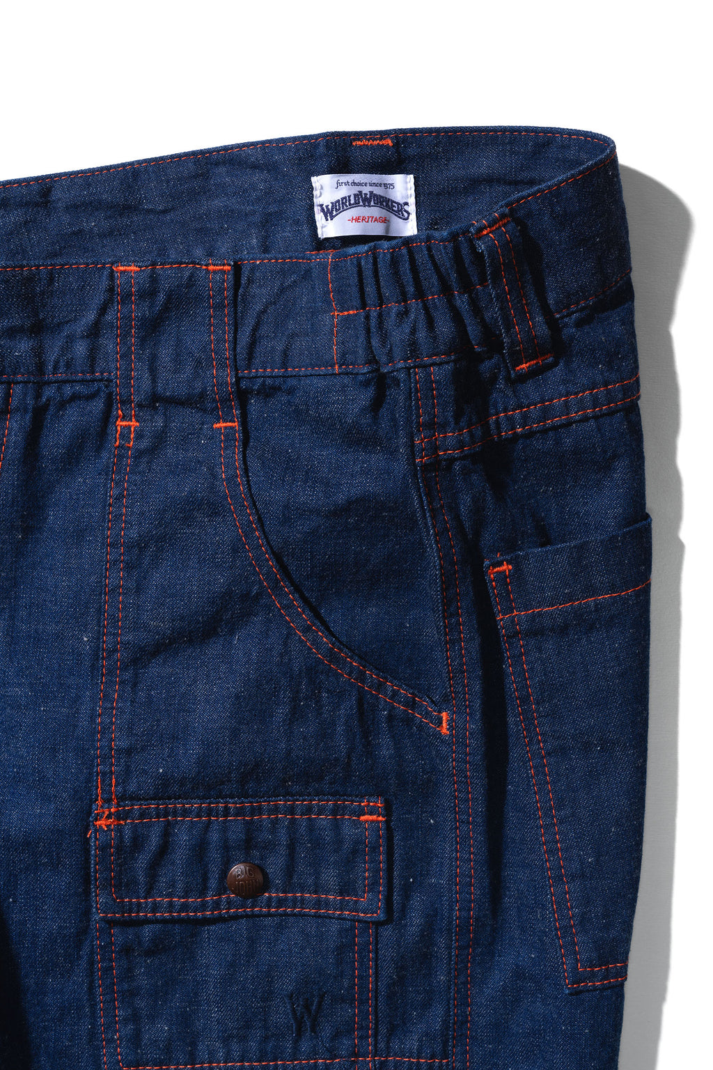 WR777M-01 World Workers Beach Denim Shorts