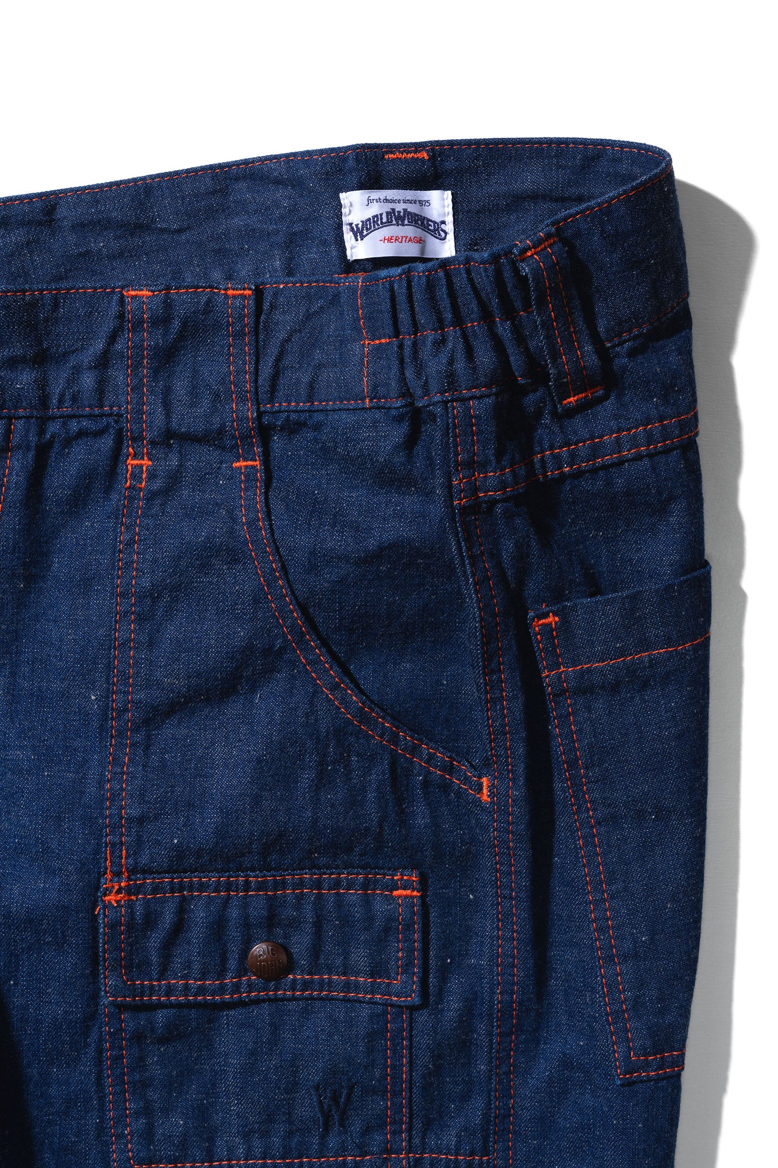 WR777M-01 World Workers Beach Denim Shorts