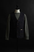 M602G (000B) 23oz selvedge denim Vest