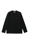 MTS14M (61) 丸胴 長袖 POCKET Tee ブラック