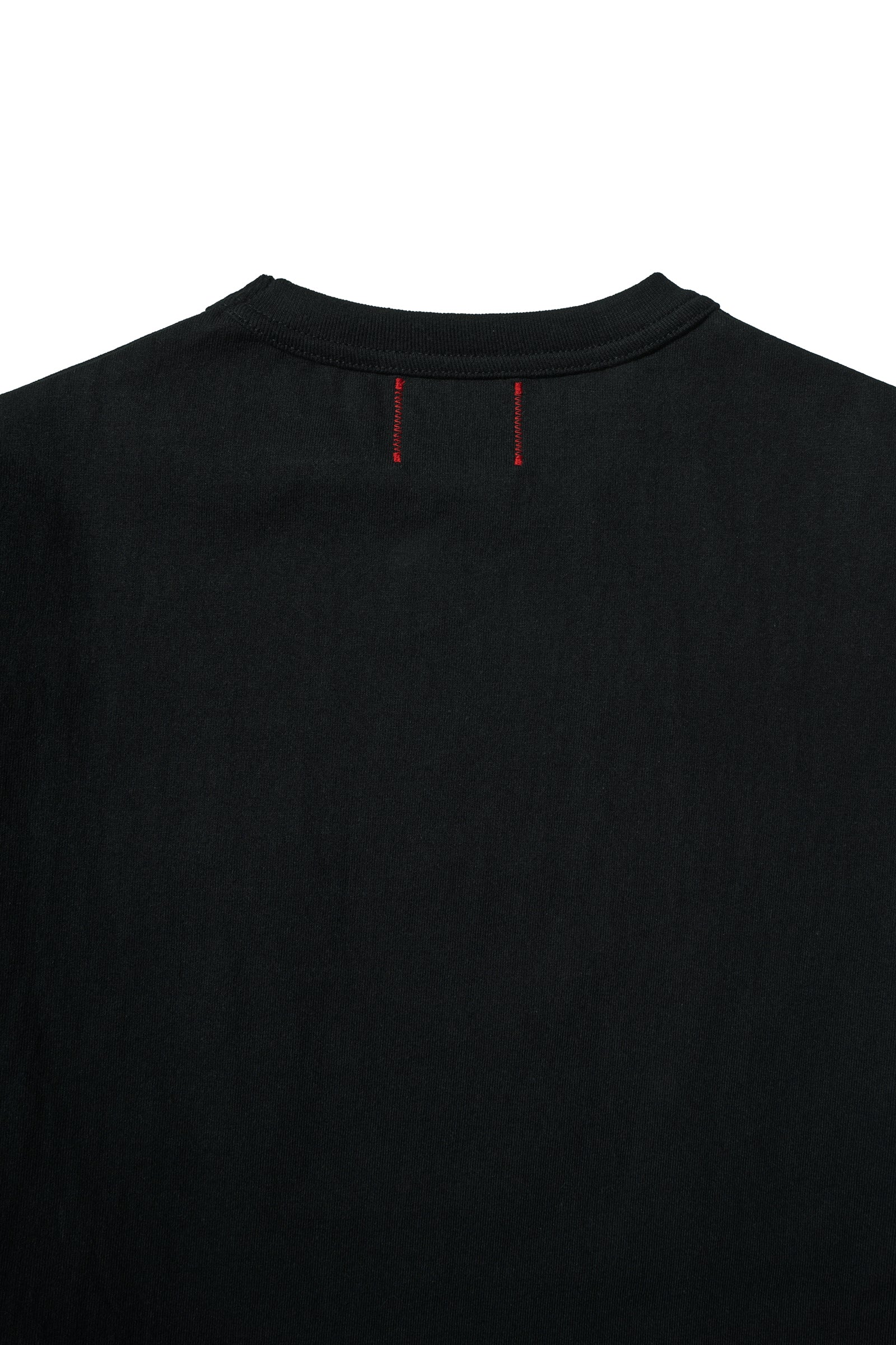 MTS14M (61) 丸胴 長袖 POCKET Tee ブラック