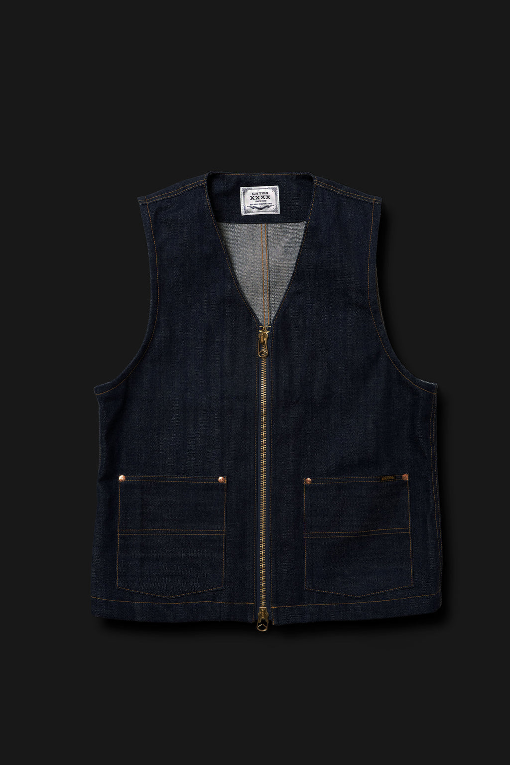 XX602Z (000)『XXXX-EXTRA』ZIP UP VEST