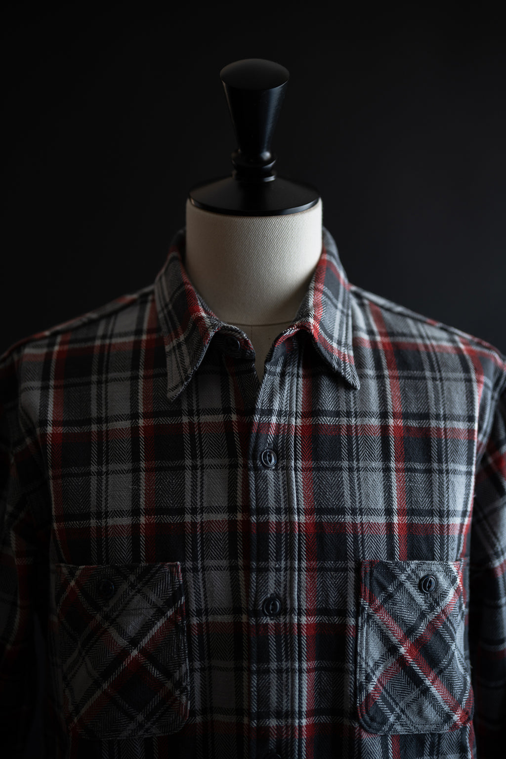 MS011D (62) HEAVY COTTON FLANNEL SHIRT