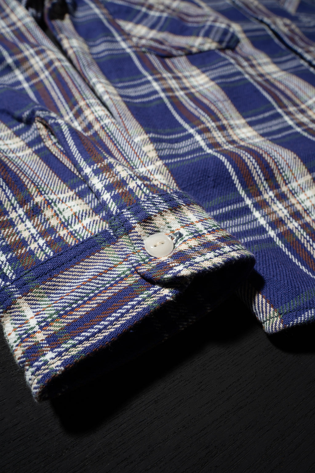 MS022D (35) HEAVY COTTON FLANNEL SHIRT Slim