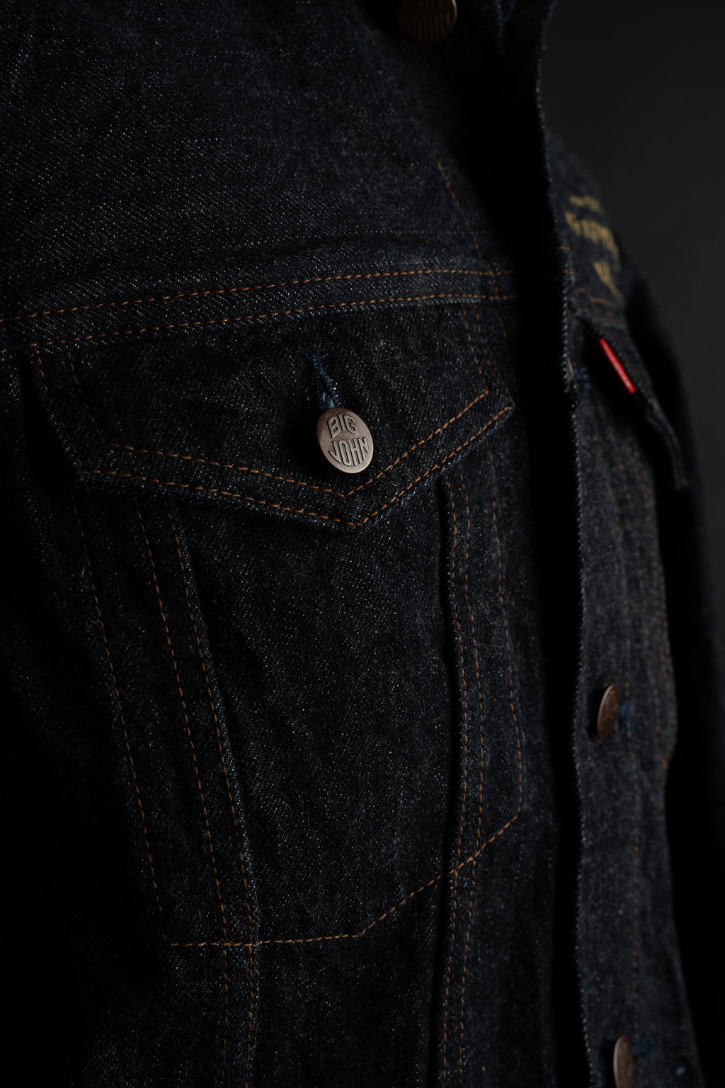 S6953W (SP) ISHIKAWADAI DENIM TRUCKER JACKET EMB
