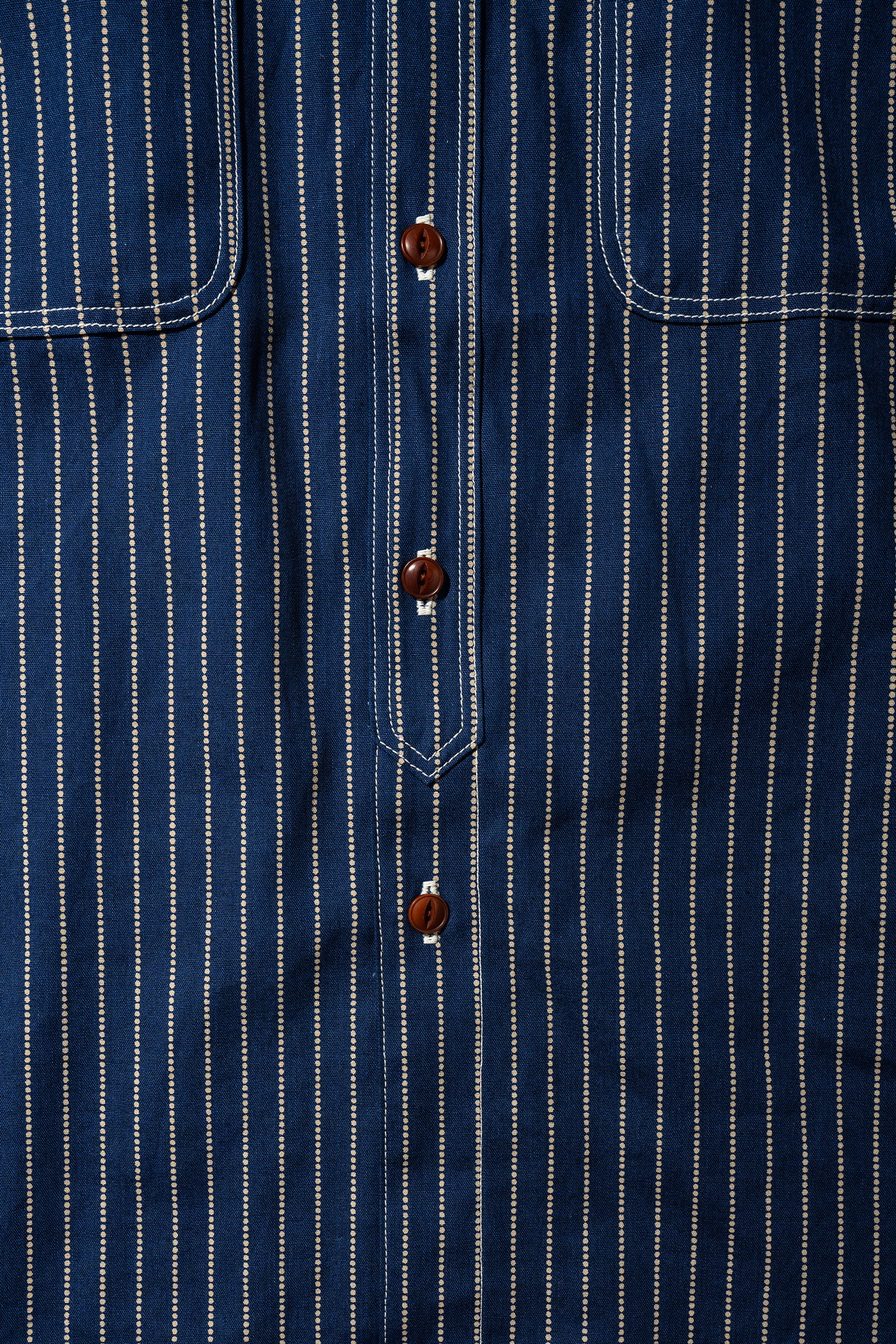MS003R (055P) SELVEDGE CHAMBRAY SHIRT / wabash