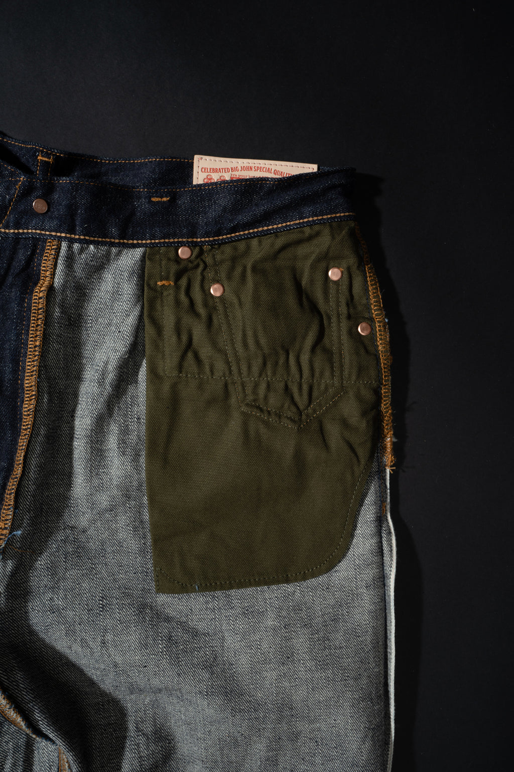 S1956WS (001) ISHIKAWADAI DENIM TAPERED FIT