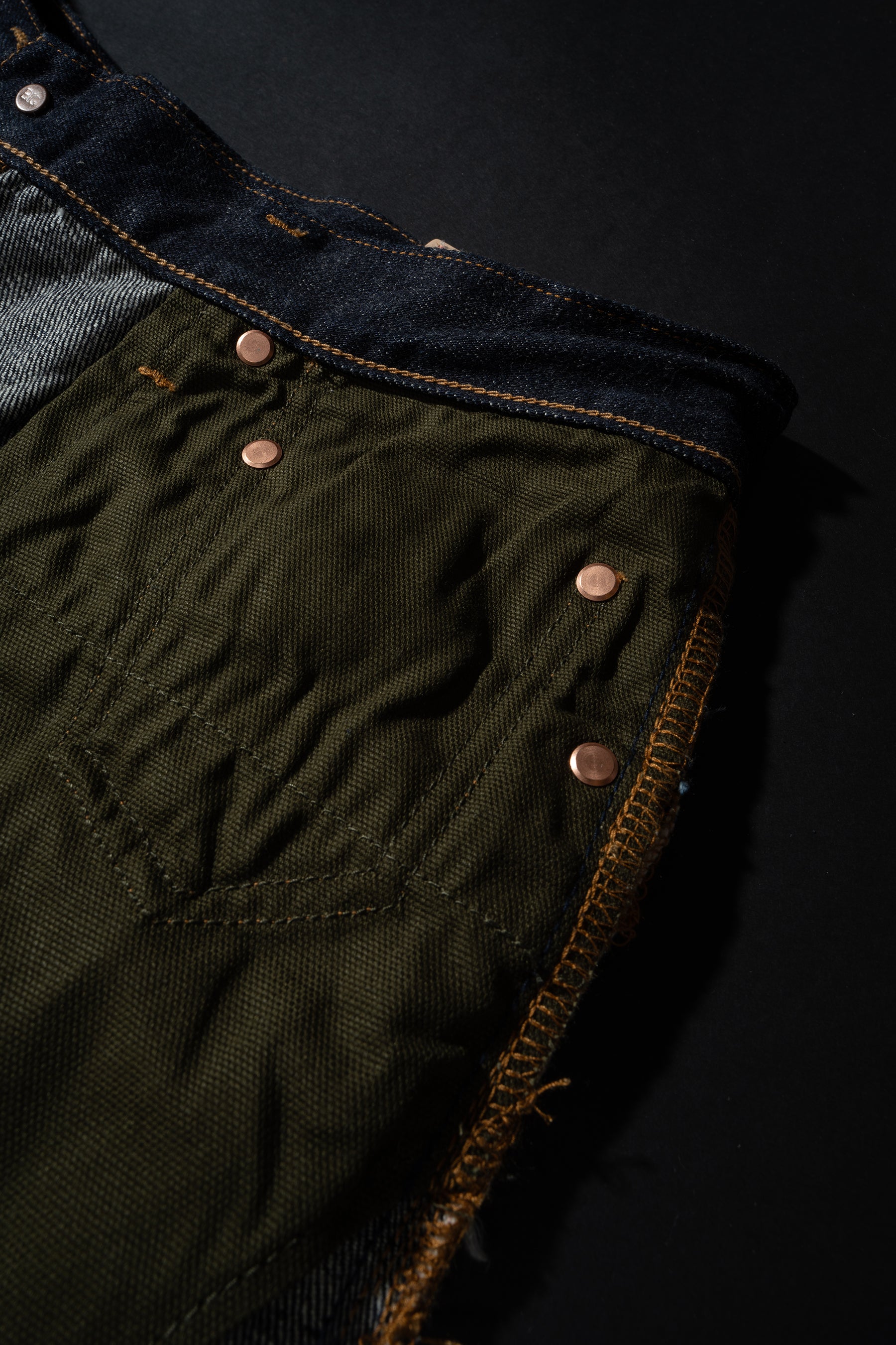 S1956WS (001) ISHIKAWADAI DENIM TAPERED FIT