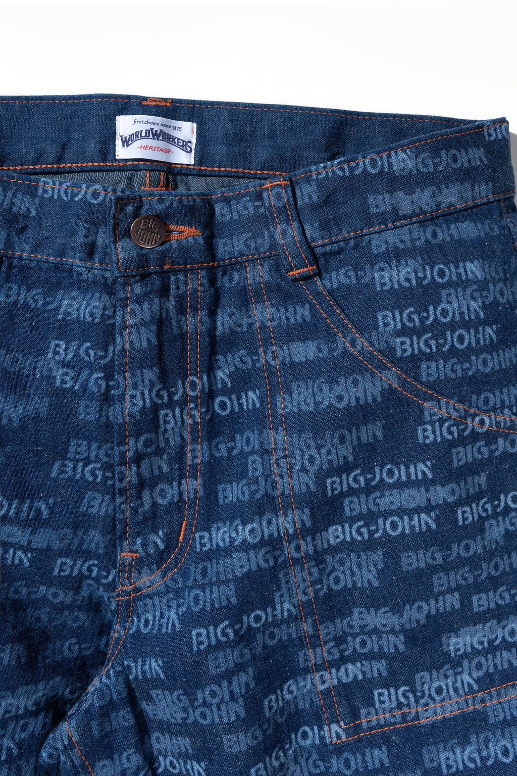 WR777M-02P World Workers Beach Denim Shorts
