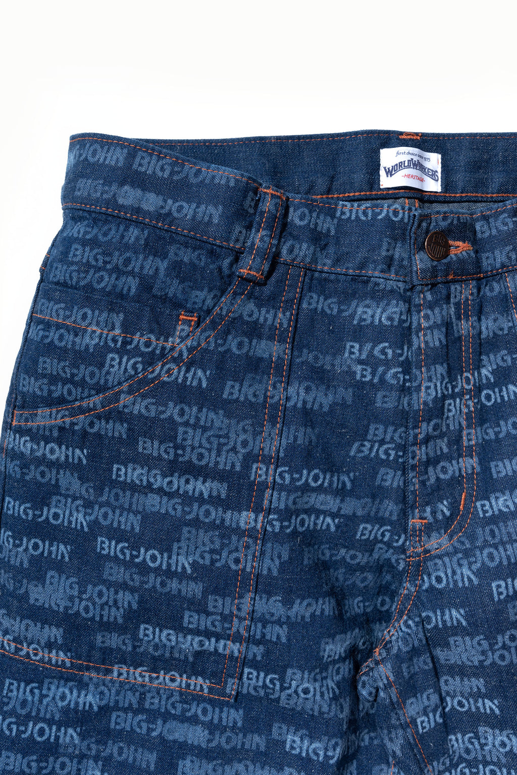 WR777M-02P World Workers Beach Denim Shorts