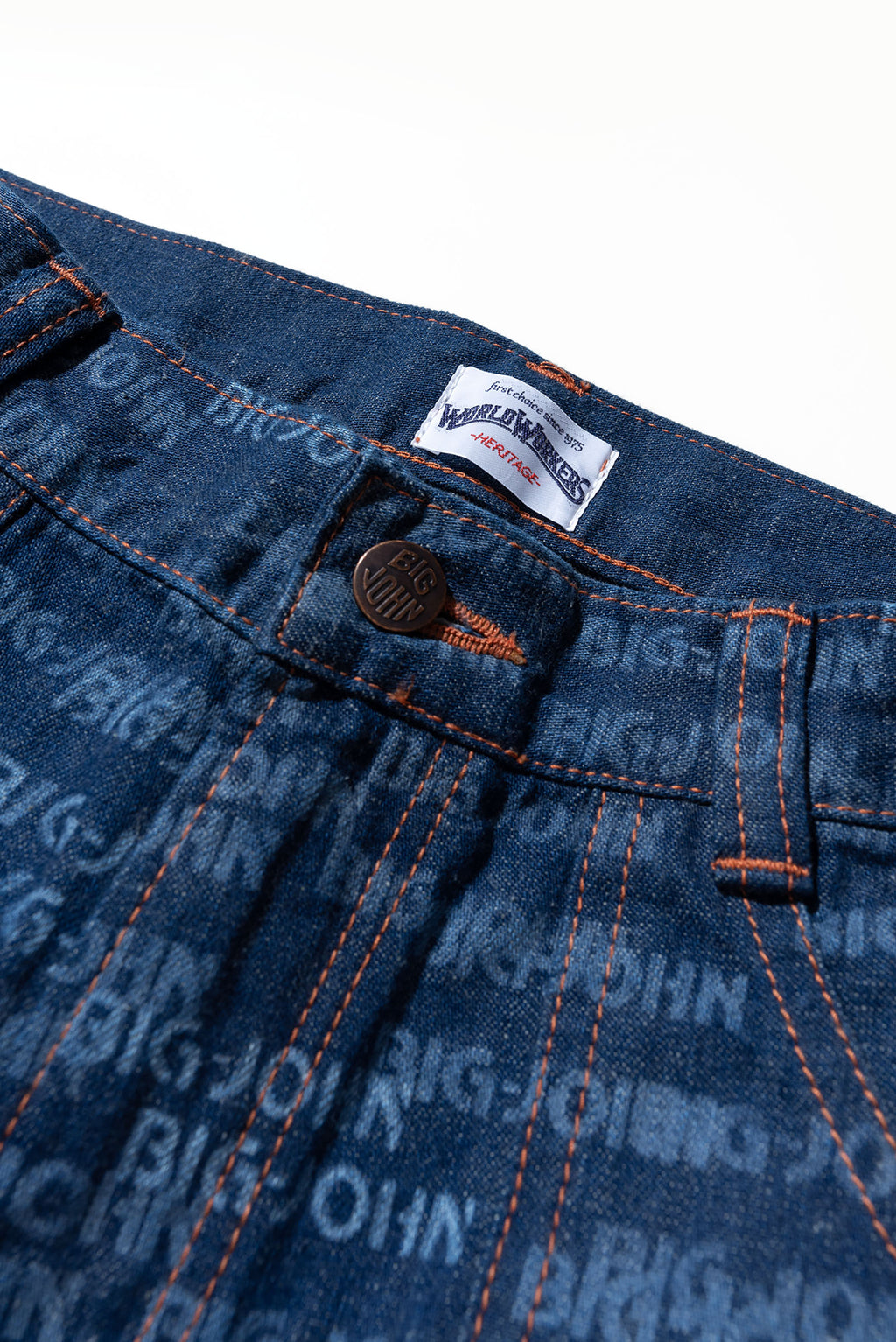 WR777M-02P World Workers Beach Denim Shorts