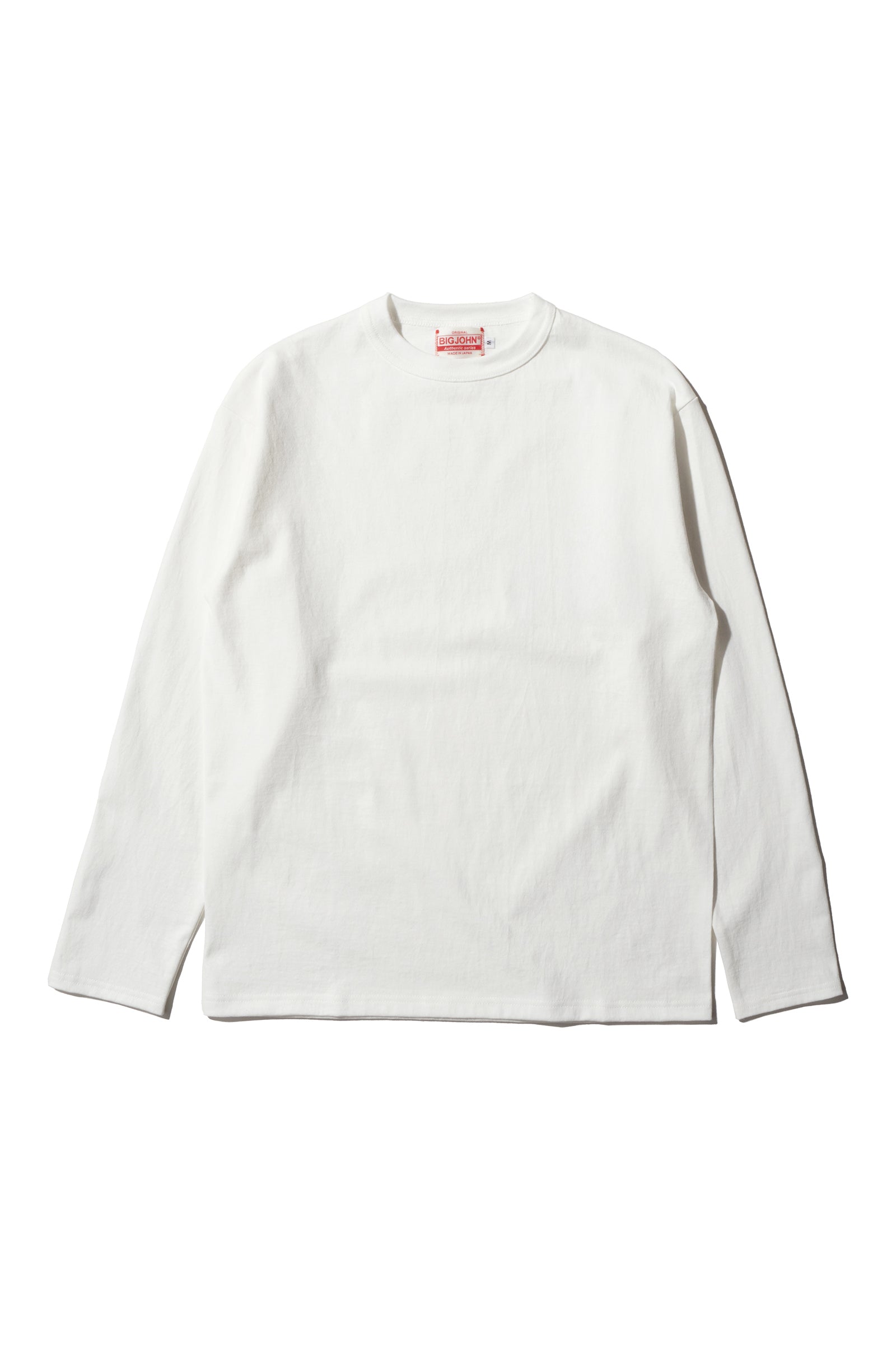 MTS13M (69)  丸胴 長袖 Tee ホワイト