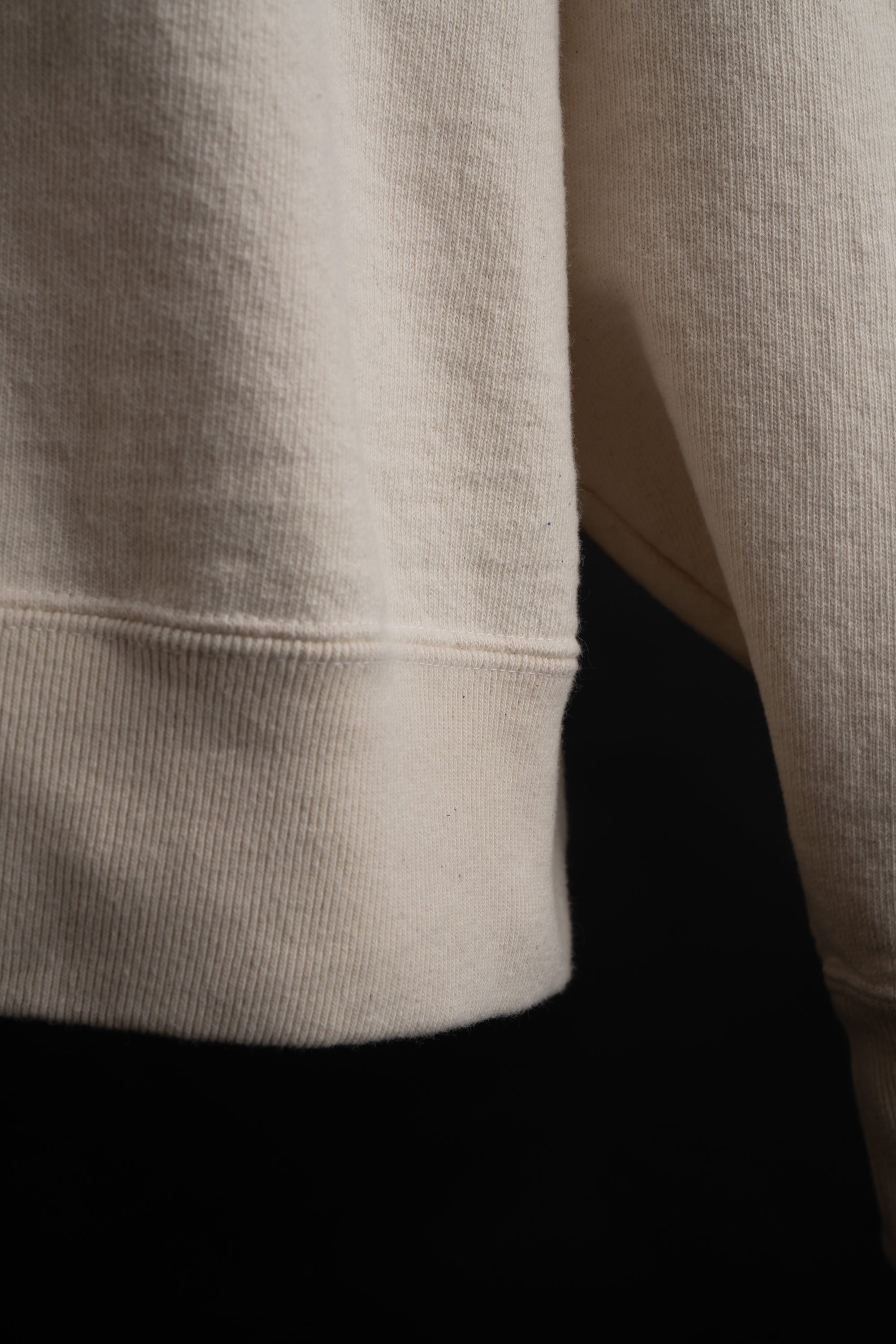 MTE004(66) CREWNECK SWEATSHIRT PLAIN  NATURAL