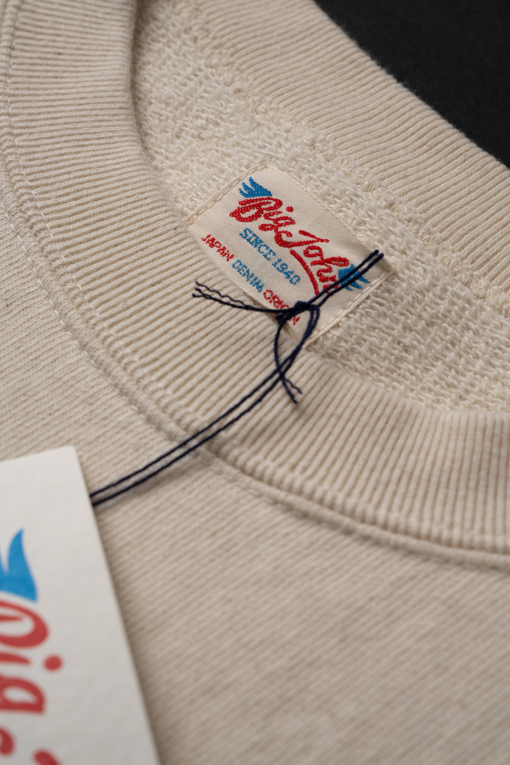 MTE013(66) [Hand-paint style] CREWNECK SWEATSHIRT NATURAL