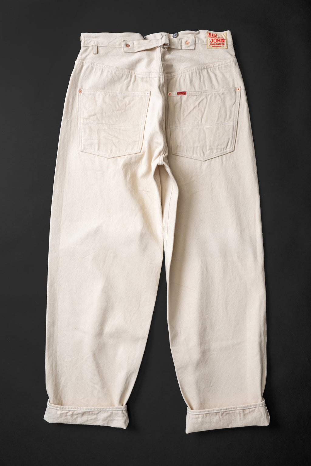 M101S(66) WAIST OVERALL DUCK kinari