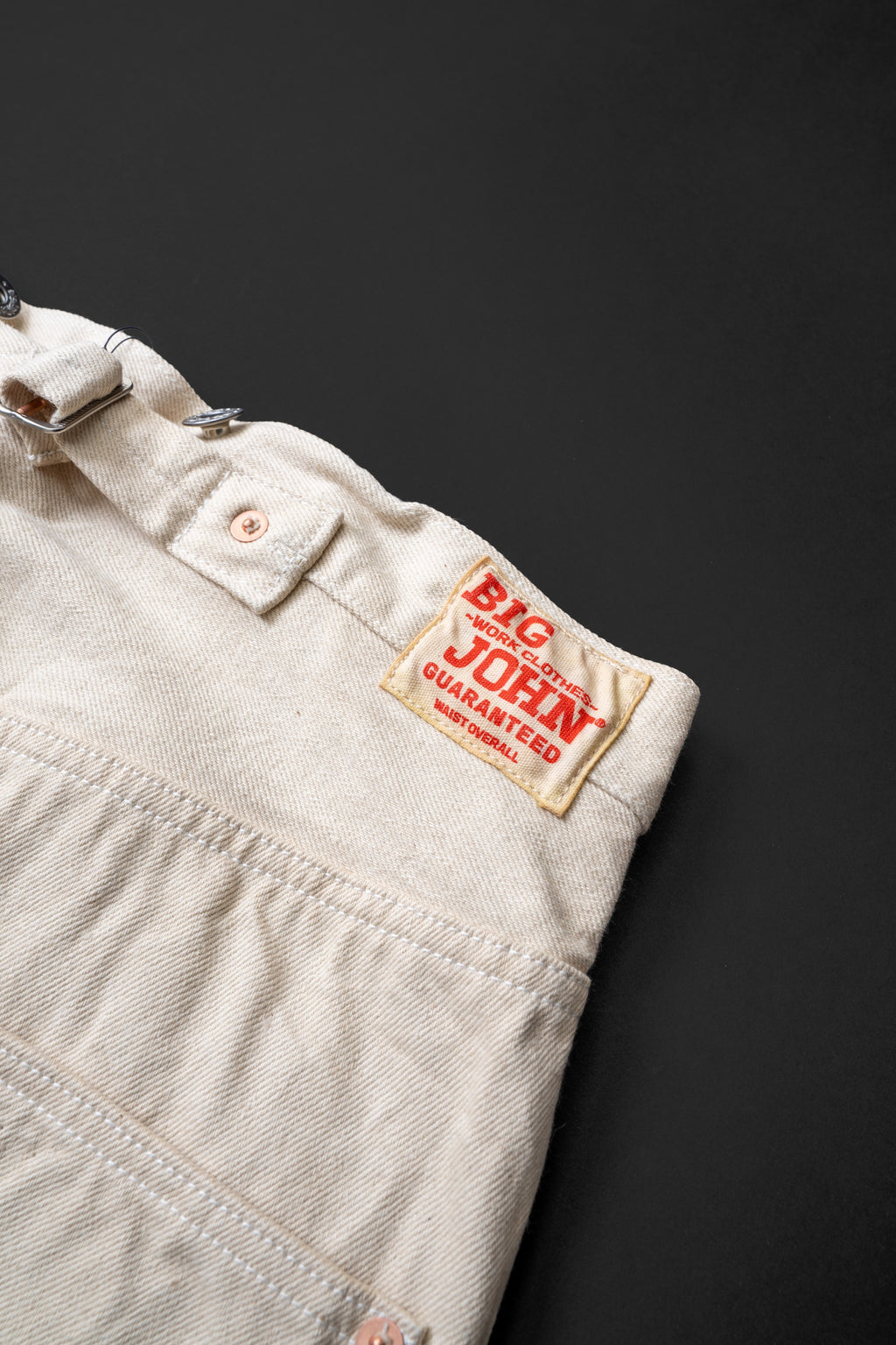M101S(66) WAIST OVERALL DUCK kinari