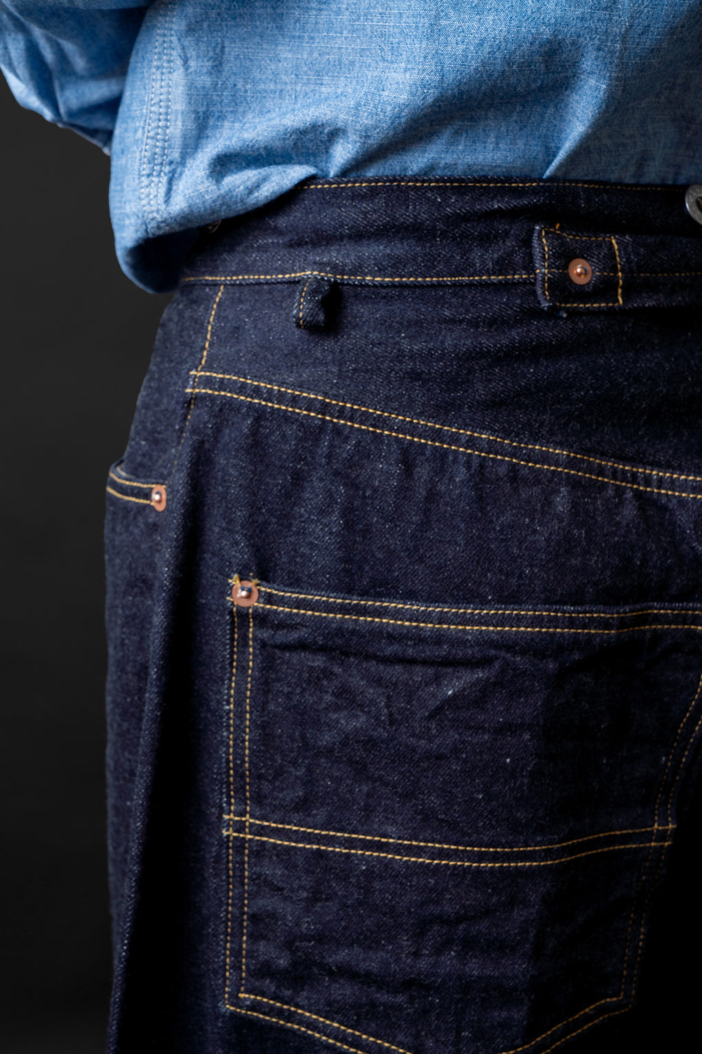M101S(001) WAIST OVERALL SEA ISLAND