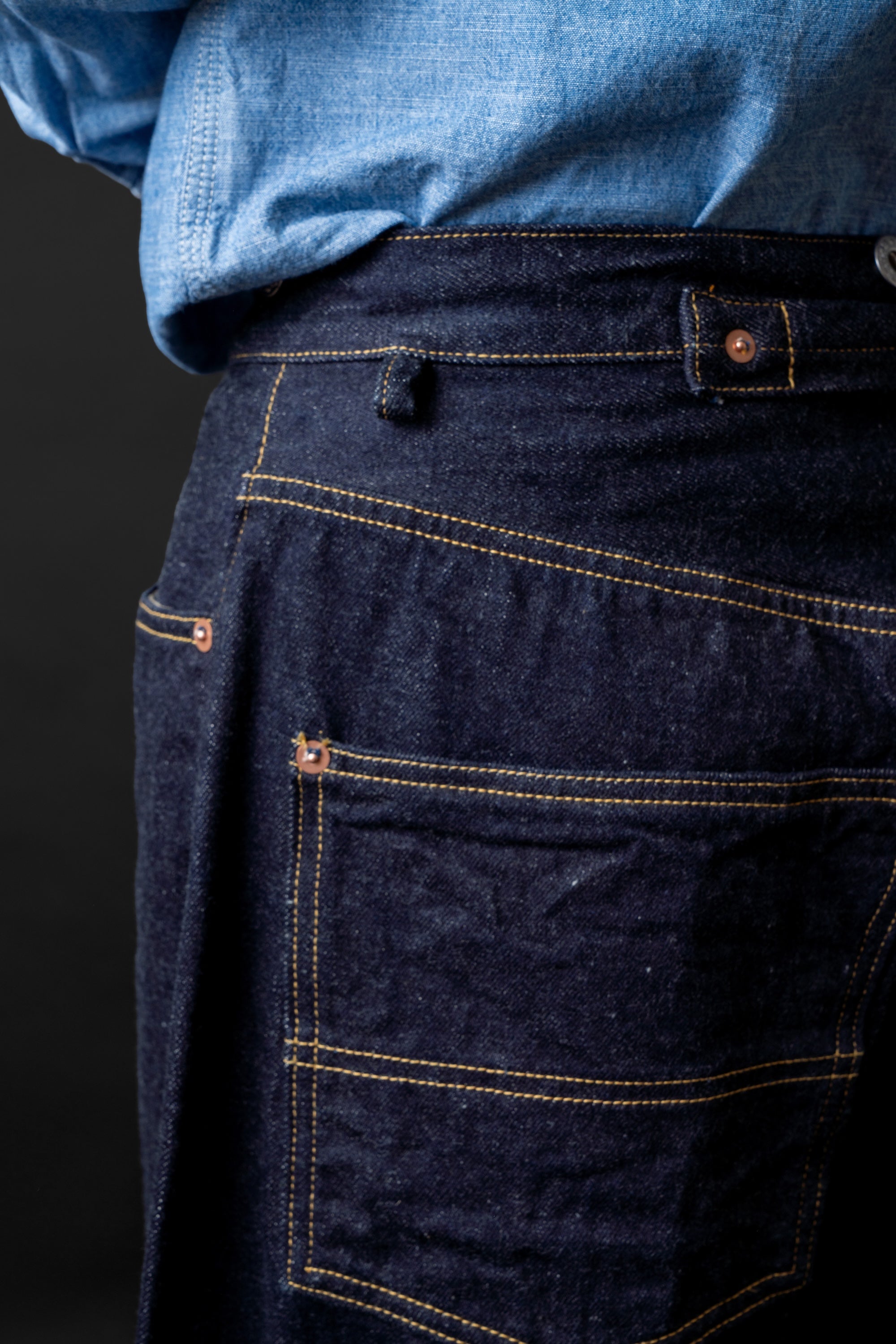 M101S(001) WAIST OVERALL SEA ISLAND