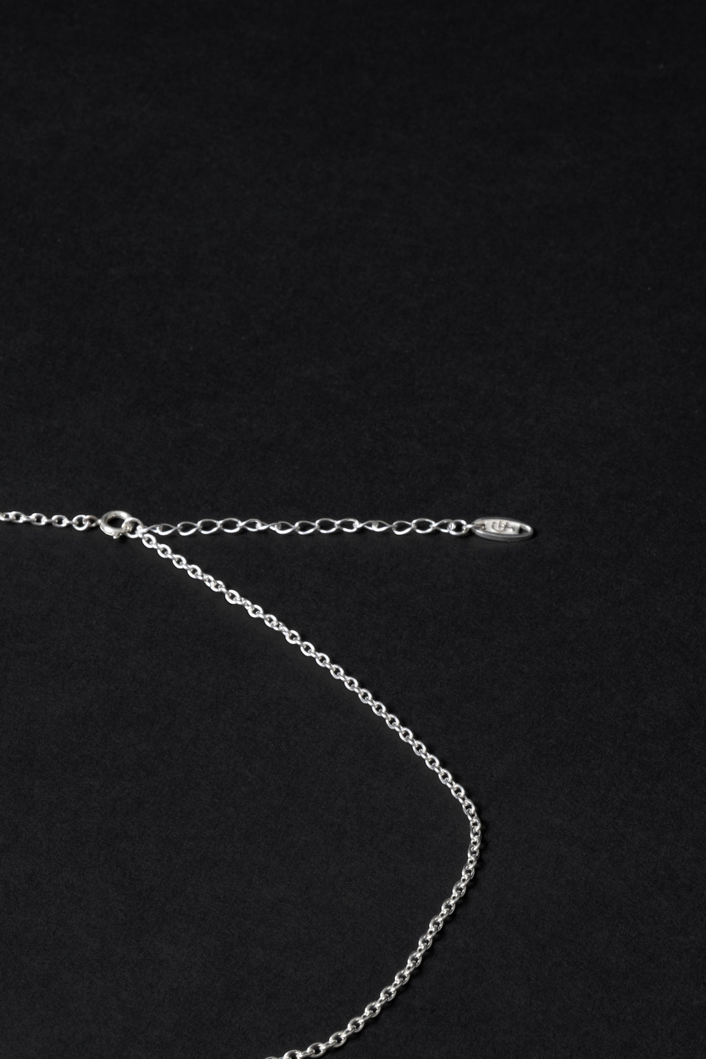 [VNCLC01-WH] LOGO PENDANT ホワイトチェーン