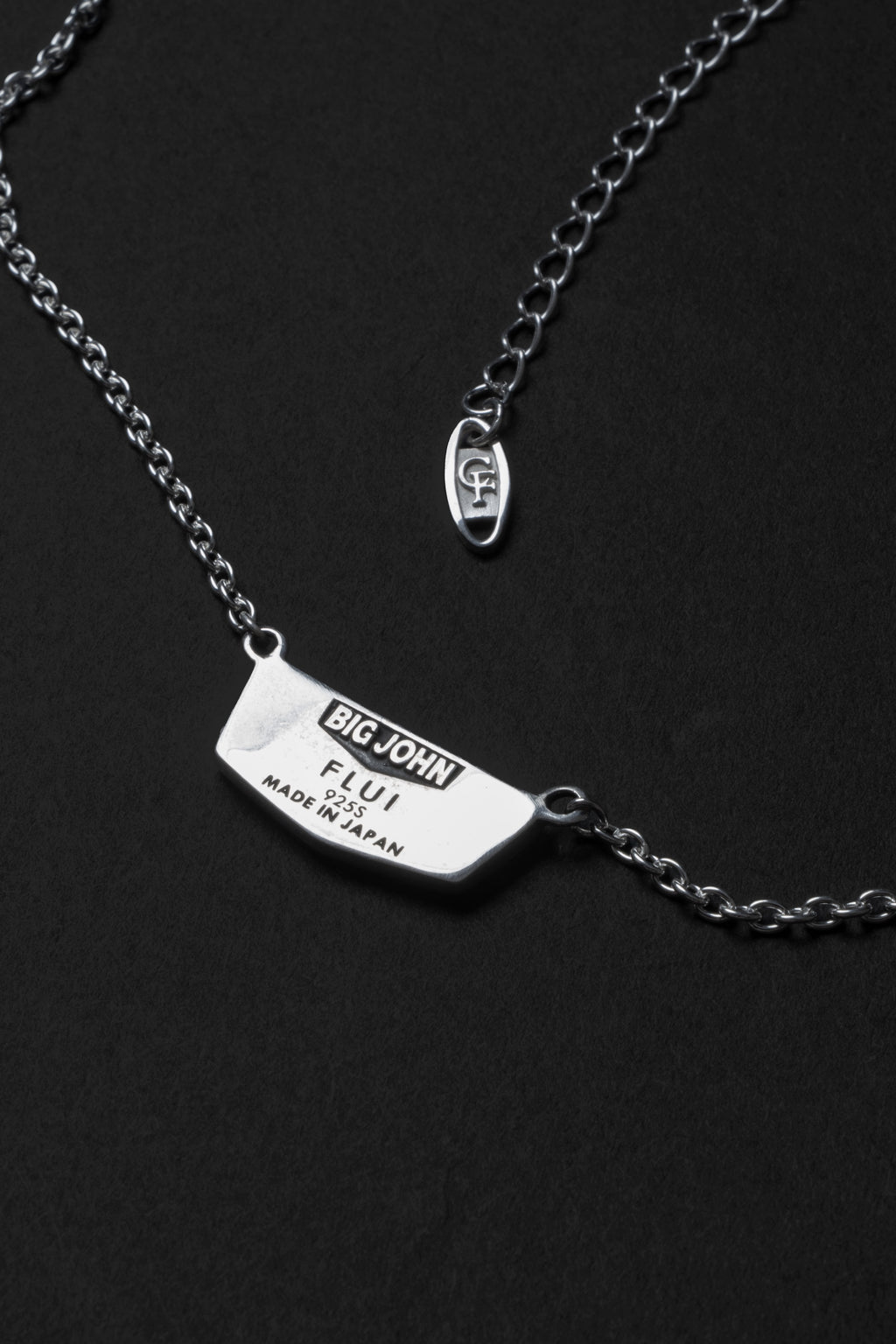 [VNCLC01-BK] LOGO PENDANT イブシチェーン