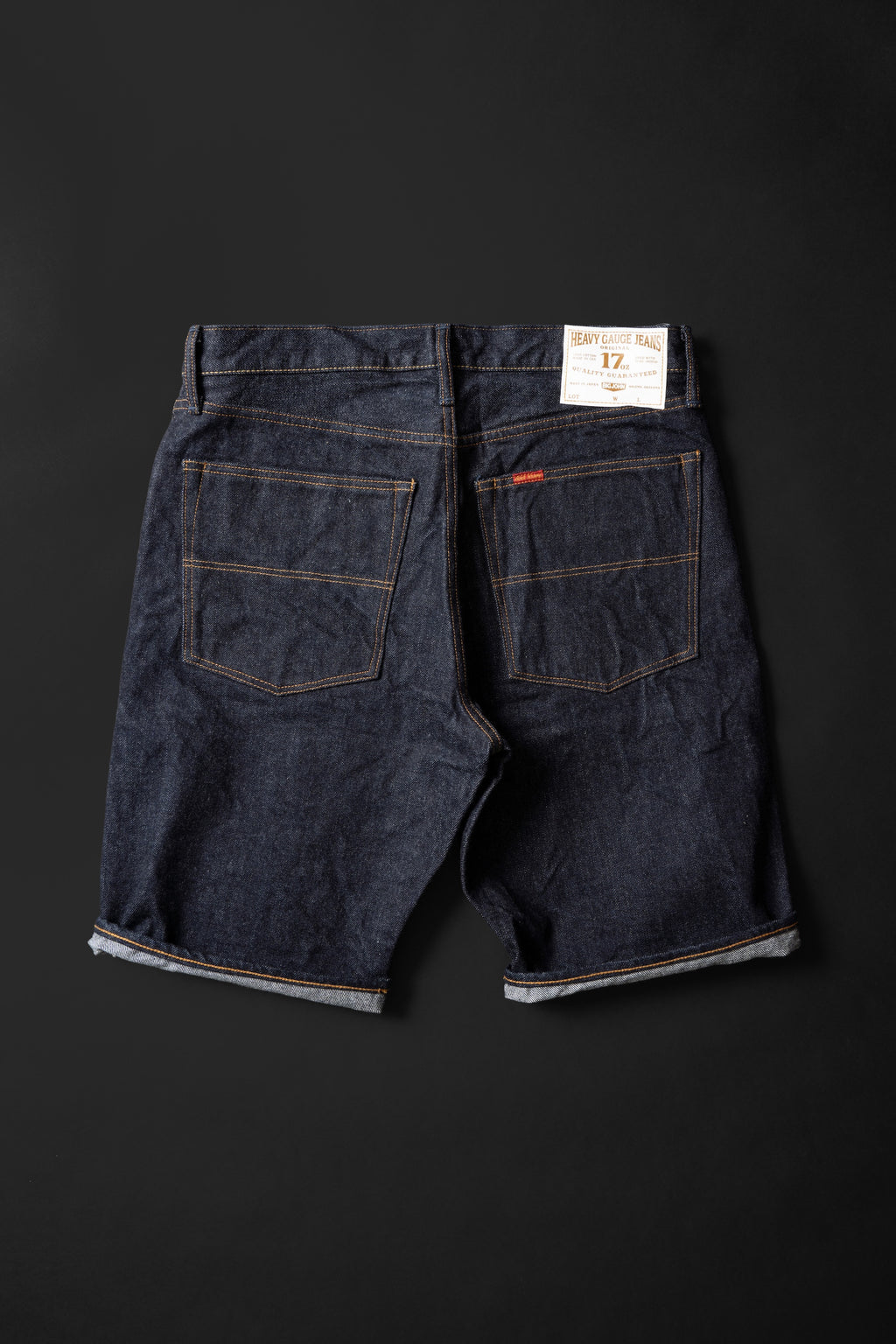 M7803 (001) 17oz HEAVY GAUGE SHORTS