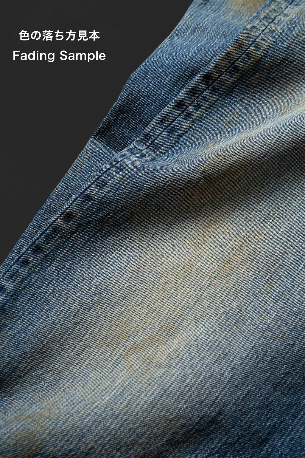 M1015RC (HAI) GLABEL本藍枷染WILD DUCK JEANS