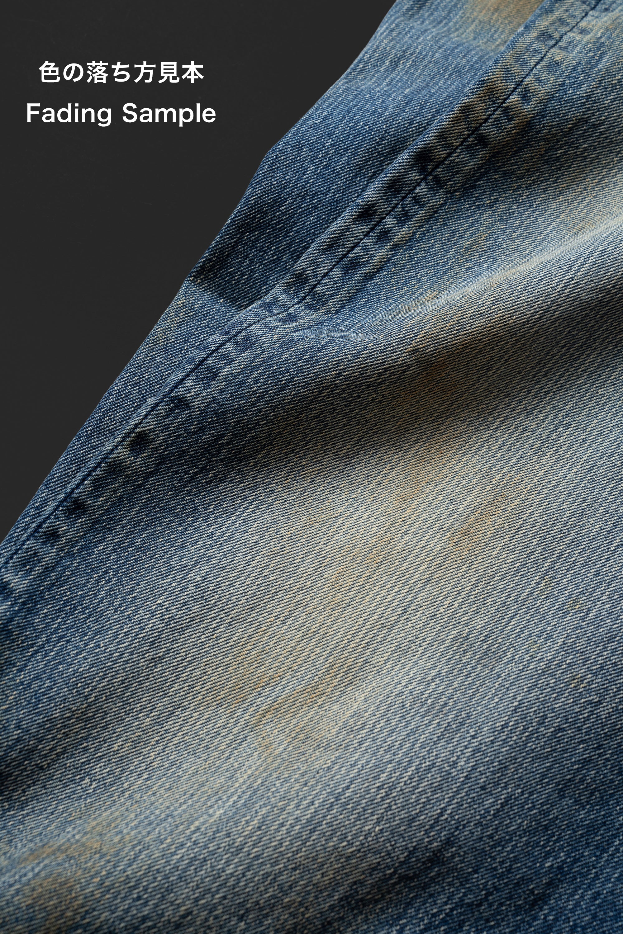 M1015RC (HAI) GLABEL本藍枷染WILD DUCK JEANS
