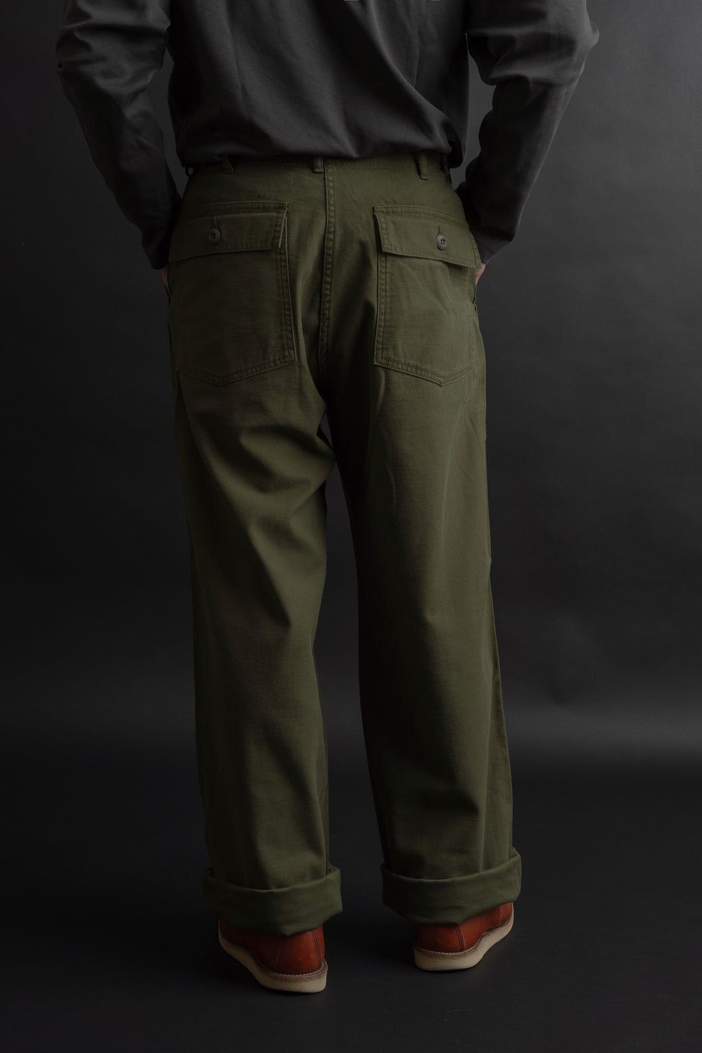 WR573F (19) World Workers Back Sateen Fatigue Pants