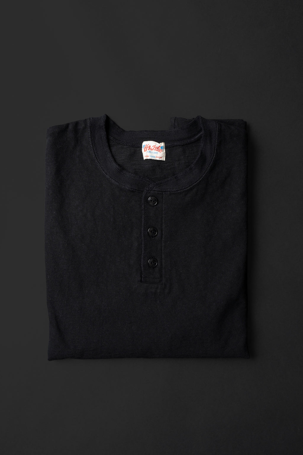 MTE014 (61) L/S HENLEY NECK T-SHIRT