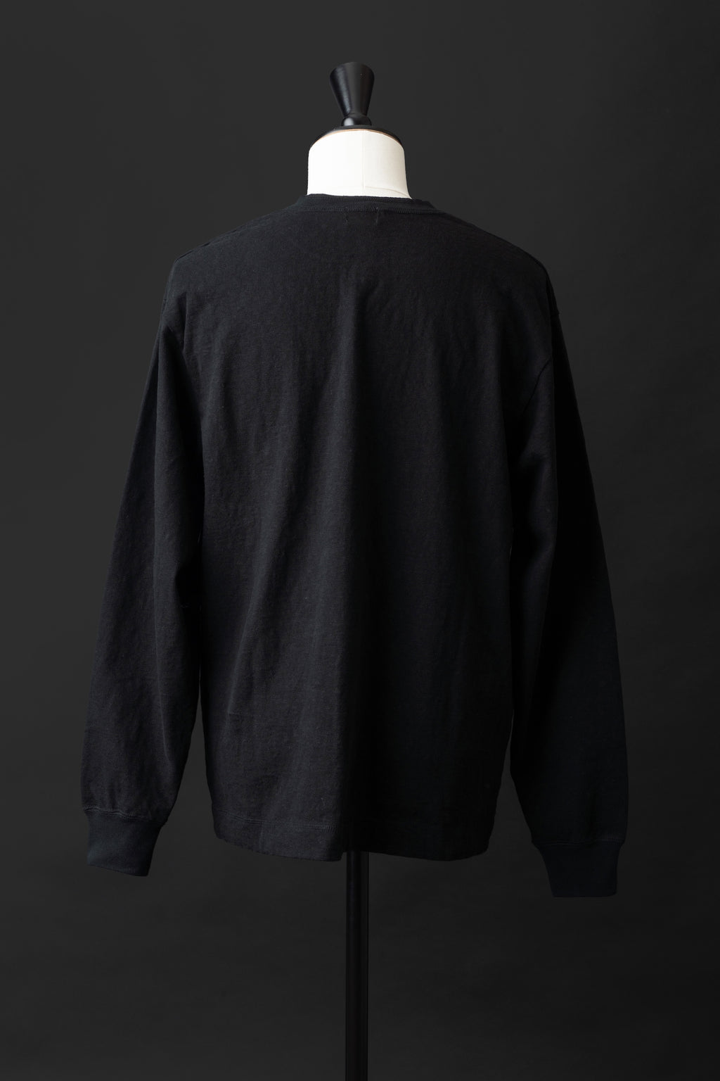 MTE014 (61) L/S HENLEY NECK T-SHIRT
