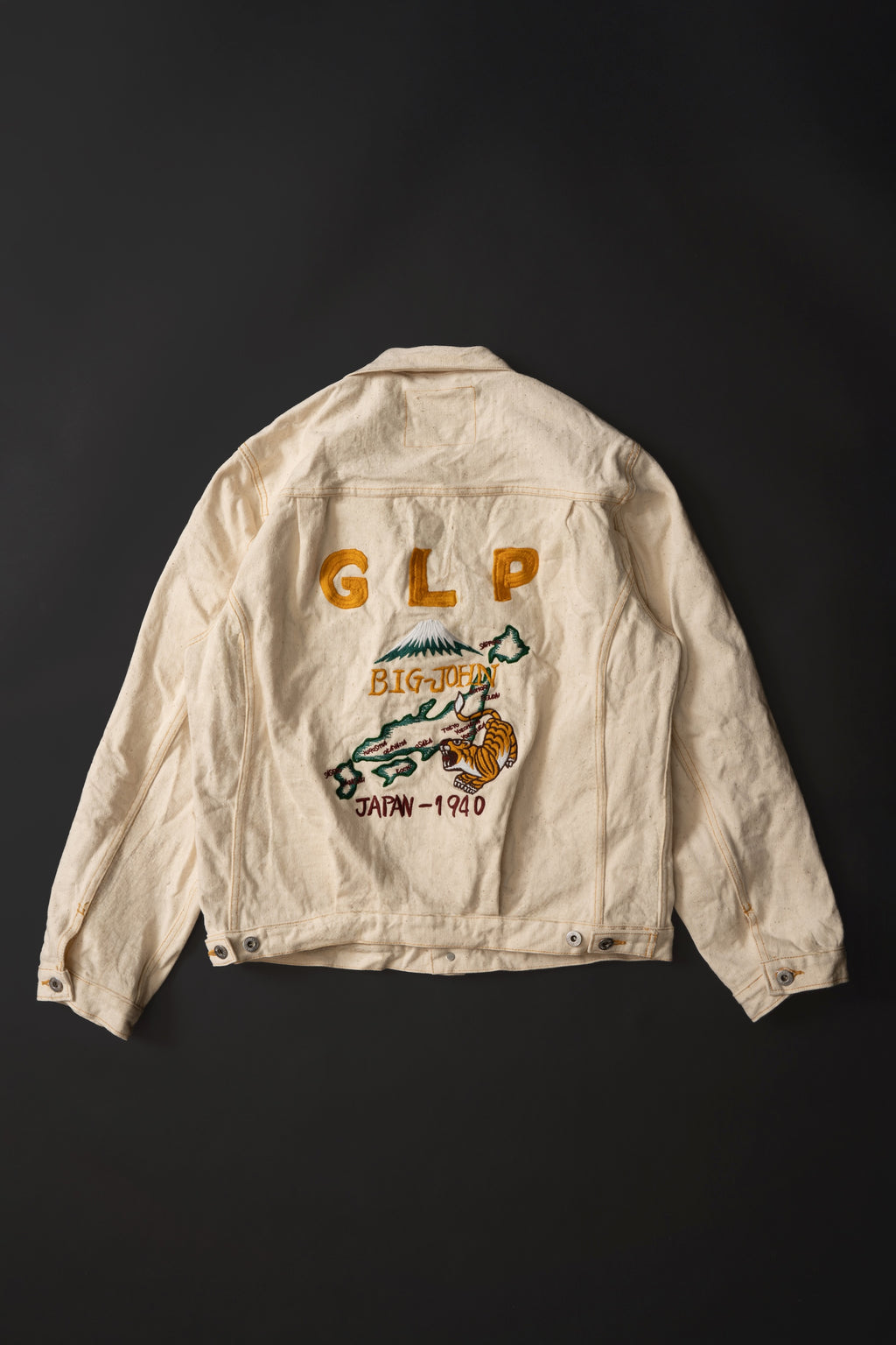 M6013RC (SPS　DUCK刺繍) GR LABEL WILD DUCK JACKET DUCK EMB Natural