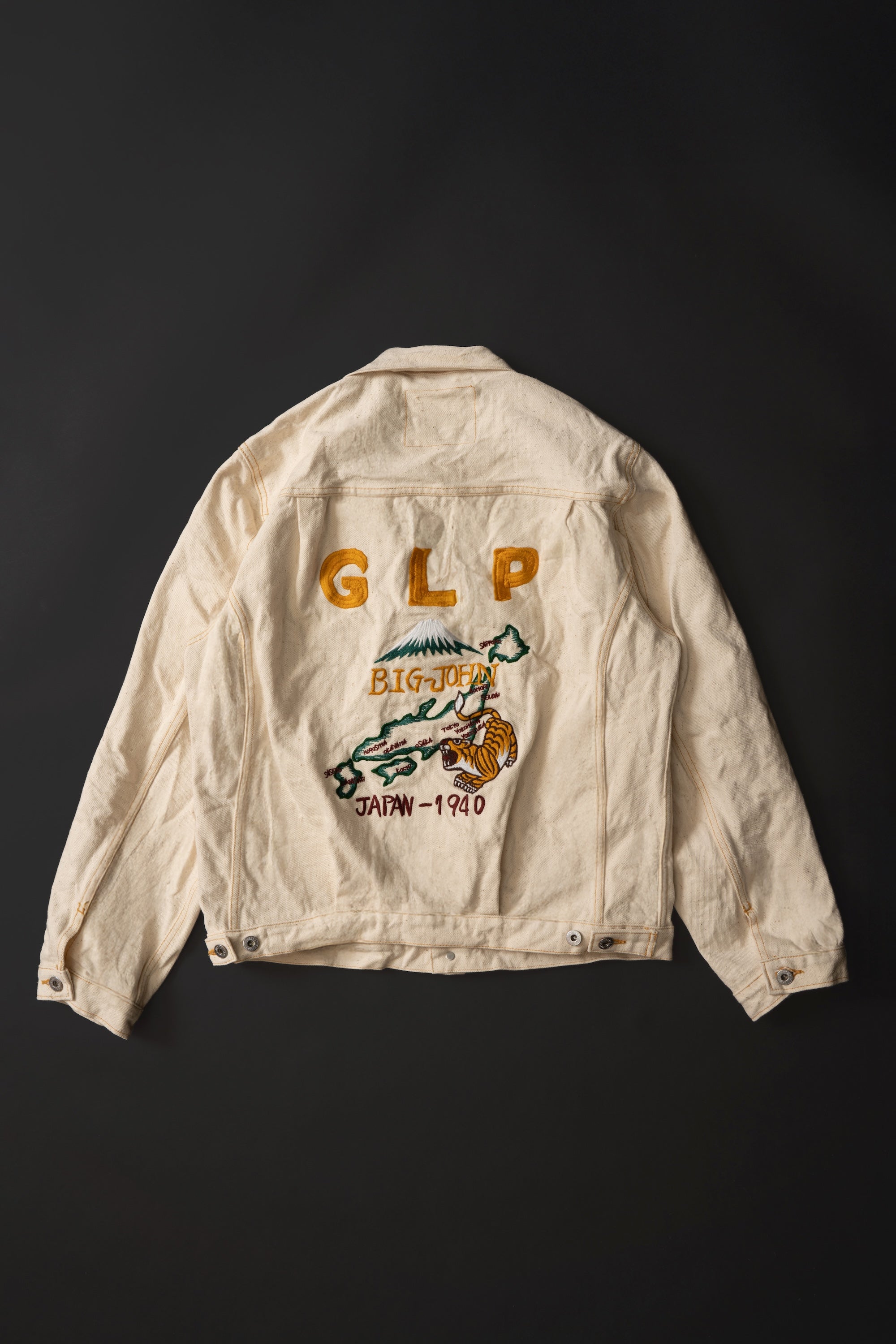 M6013RC (SPS　DUCK刺繍) GR LABEL WILD DUCK JACKET DUCK EMB Natural