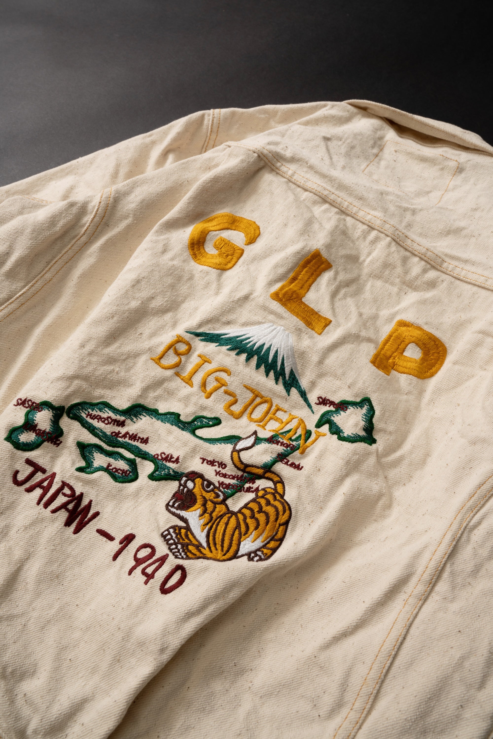 M6013RC (SPS　DUCK刺繍) GR LABEL WILD DUCK JACKET DUCK EMB Natural