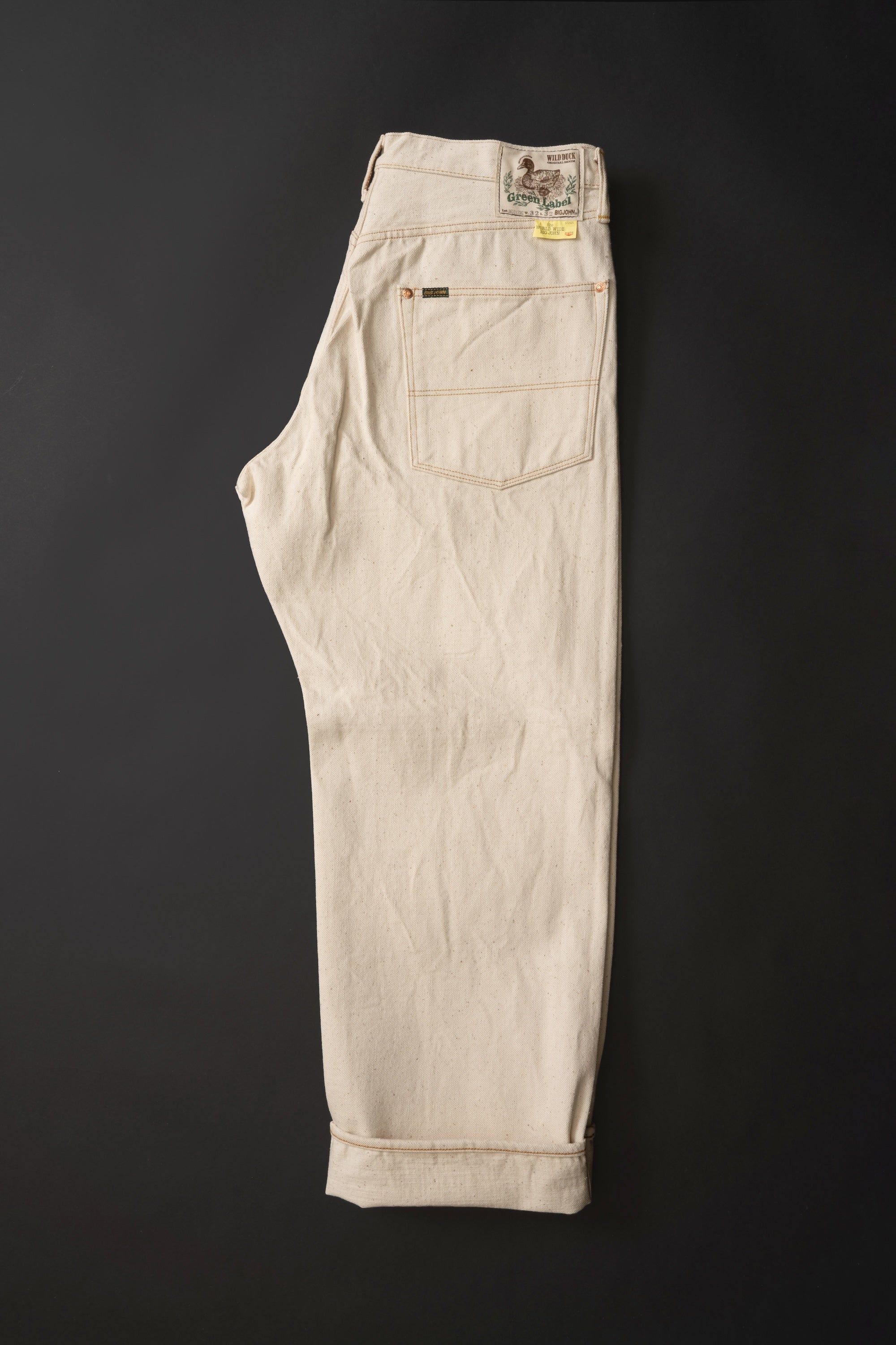 M1012RC (66) GR LABEL WILD DUCK JEANS Natural