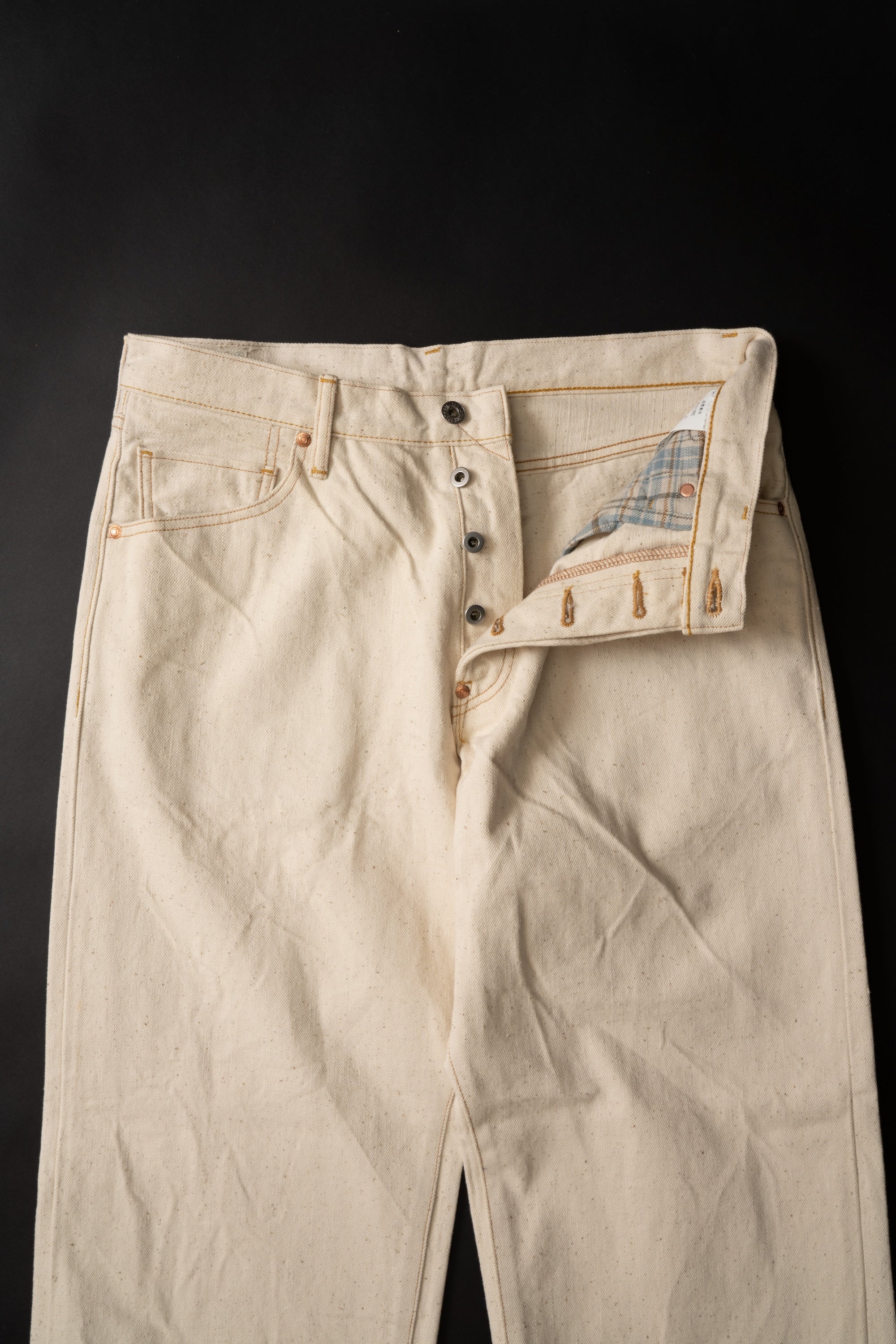 M1012RC (66) GR LABEL WILD DUCK JEANS Natural