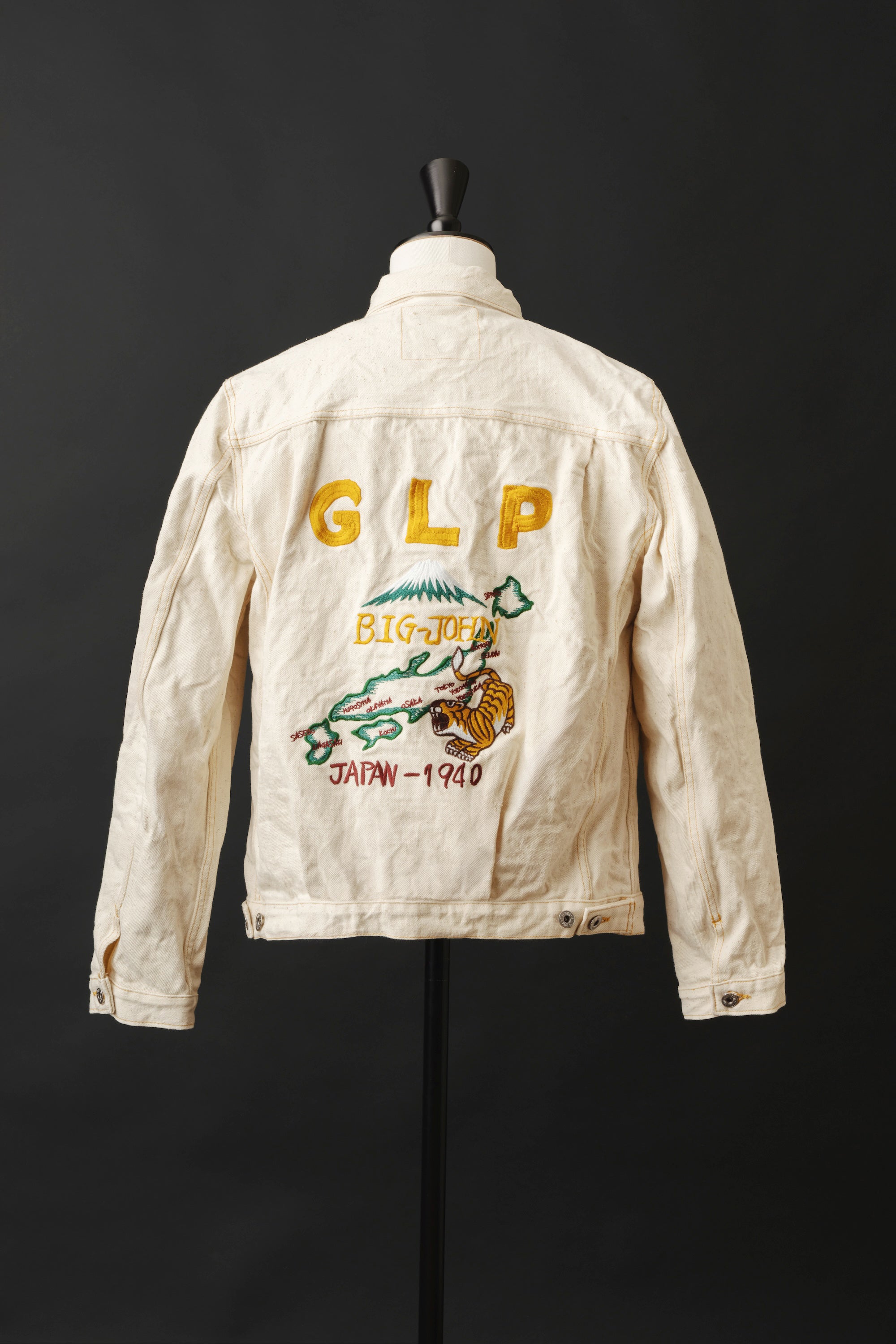 M6013RC (SPS　DUCK刺繍) GR LABEL WILD DUCK JACKET DUCK EMB Natural