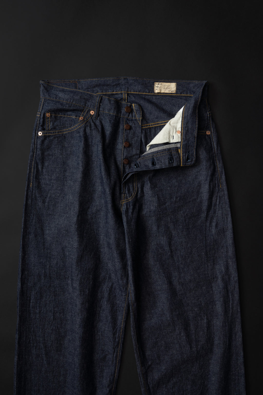 M101L (001) BOLD 8oz selvedge Chambray