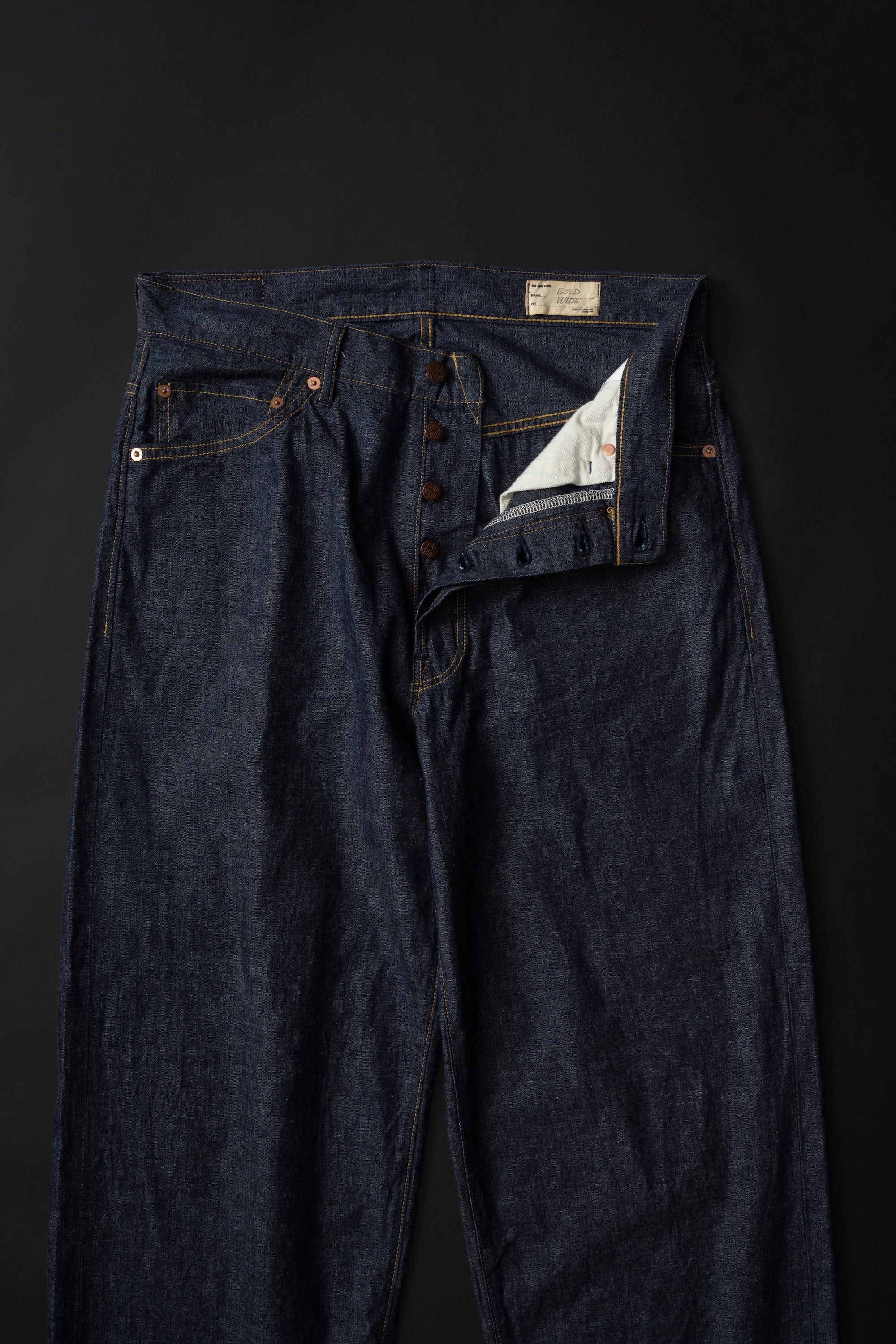 M101L (001) BOLD 8oz selvedge Chambray