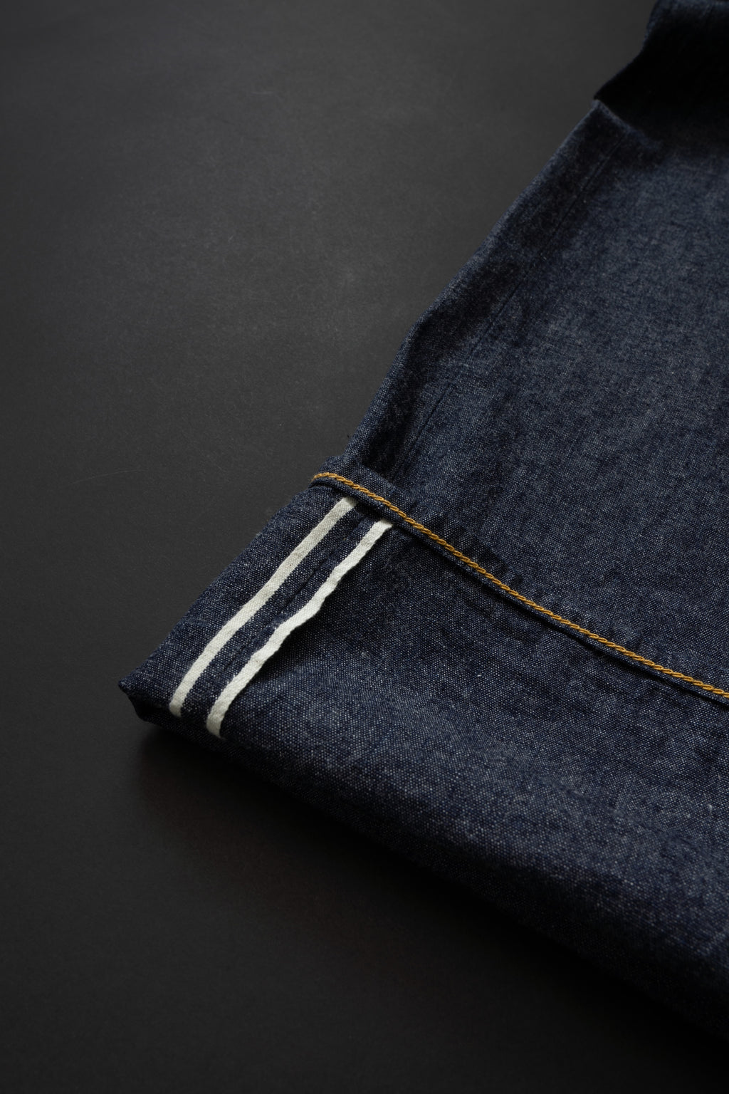 M101L (001) BOLD 8oz selvedge Chambray