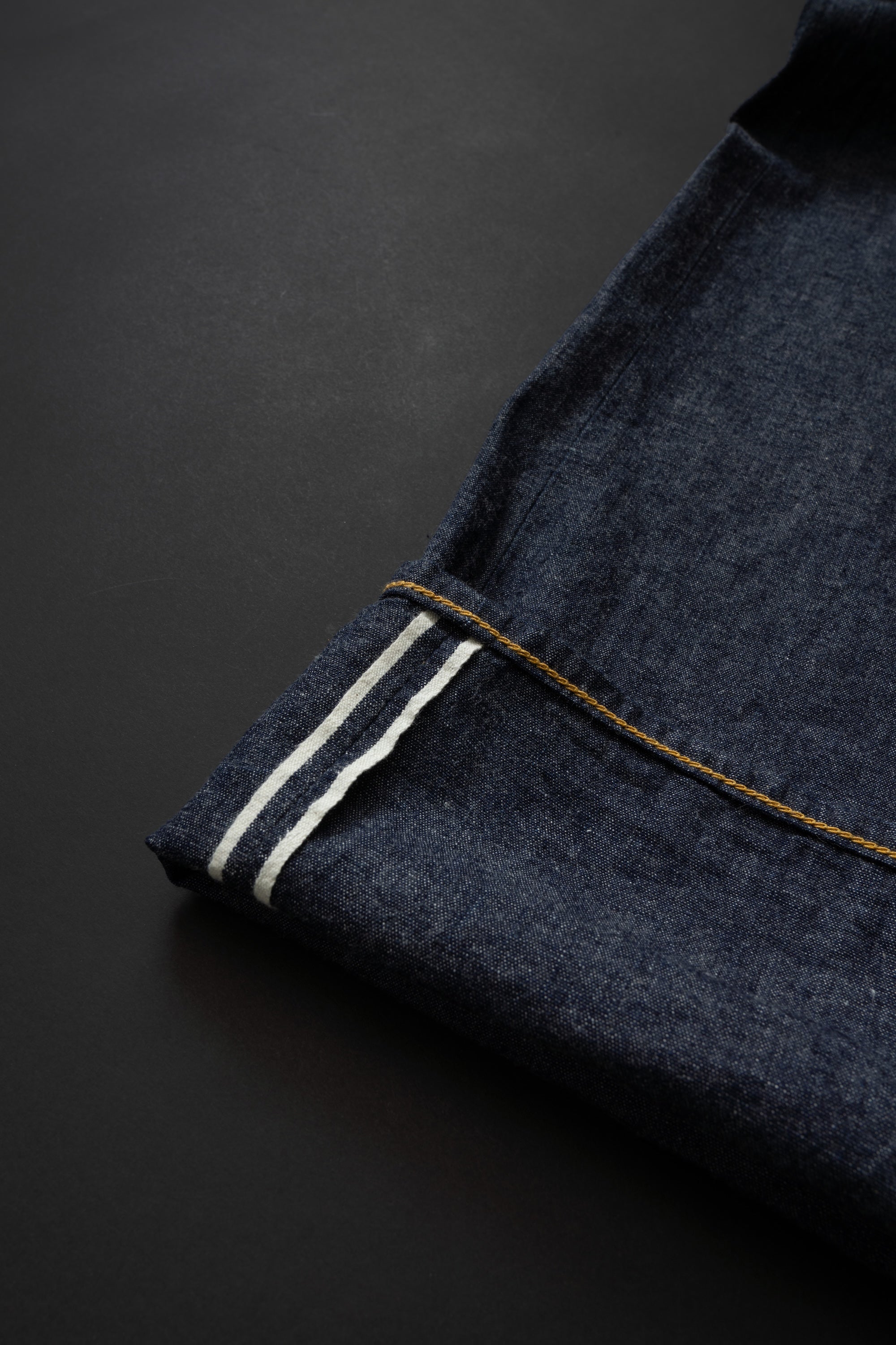 M101L (001) BOLD 8oz selvedge Chambray