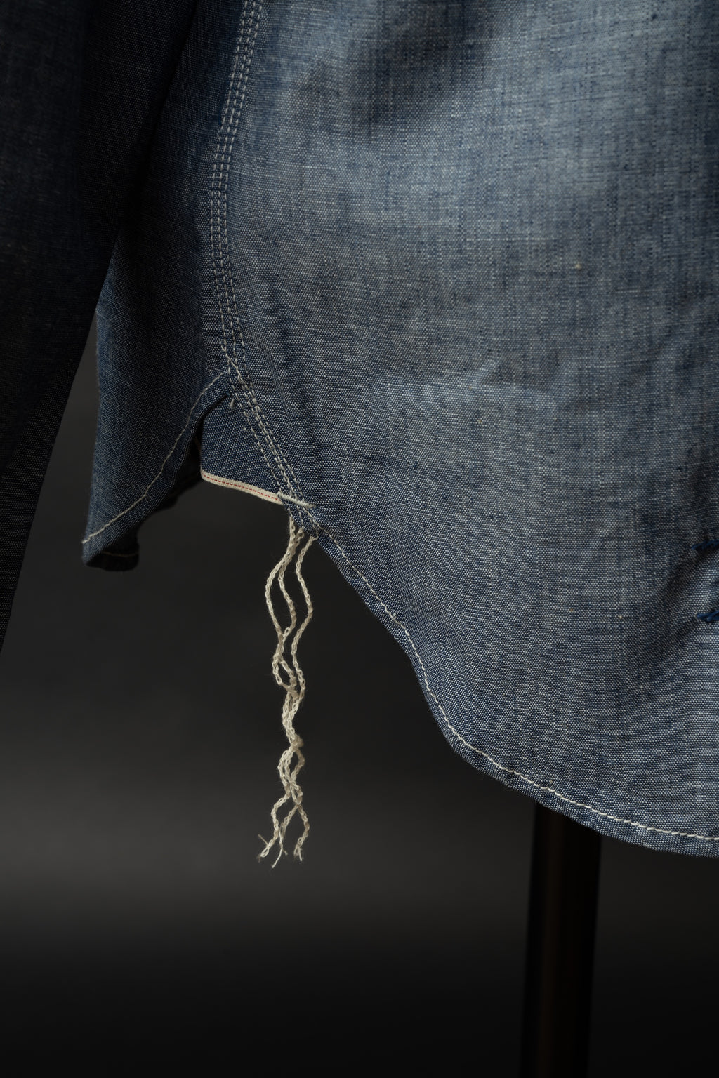 MS003R (01EB) Color Nep Selvedge Chambray Shirt