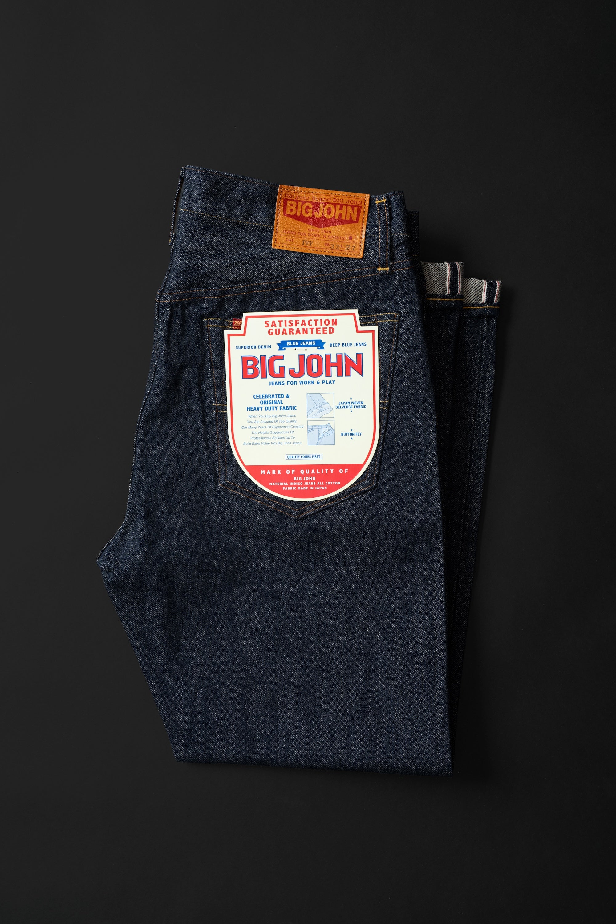 M114J (001) IVY (TAPERED FIT)