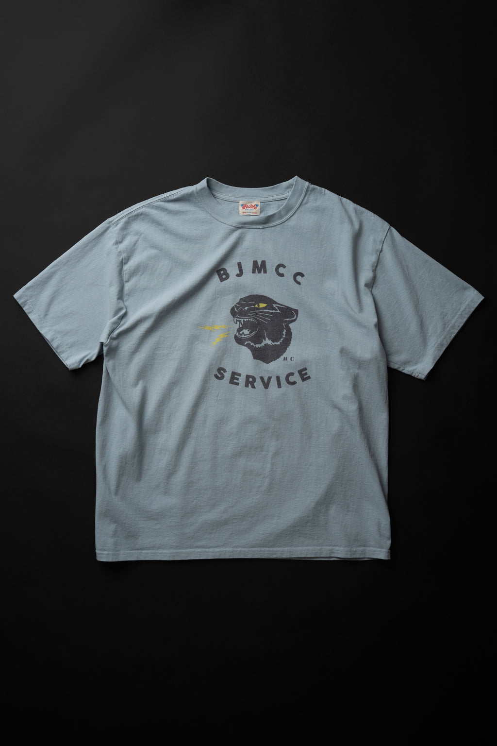 MTE016 (07) 丸胴 Tee BIG JOHN MOTORCYCLE CLUB SERVICE