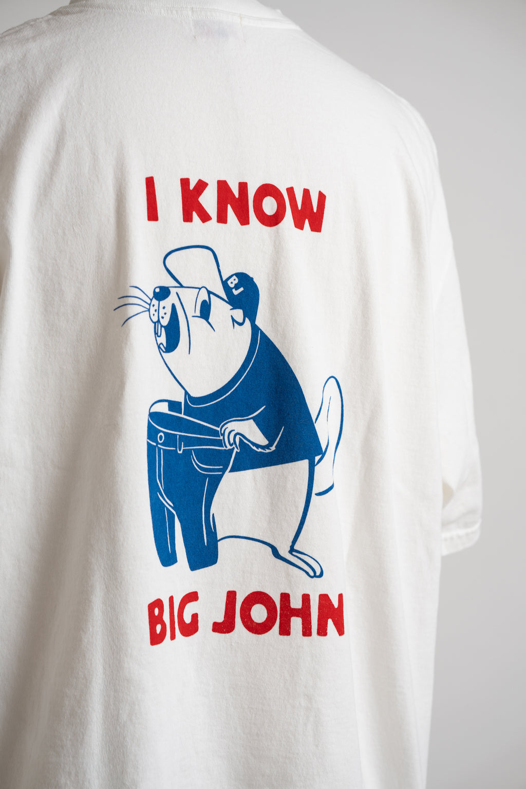 MTE001 (69) 丸胴 Tee BEAVER WHITE