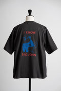 MTE001 (60) 丸胴 Tee BEAVER CHARCOAL