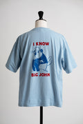 MTE001 (07) 丸胴 Tee BEAVER SAX