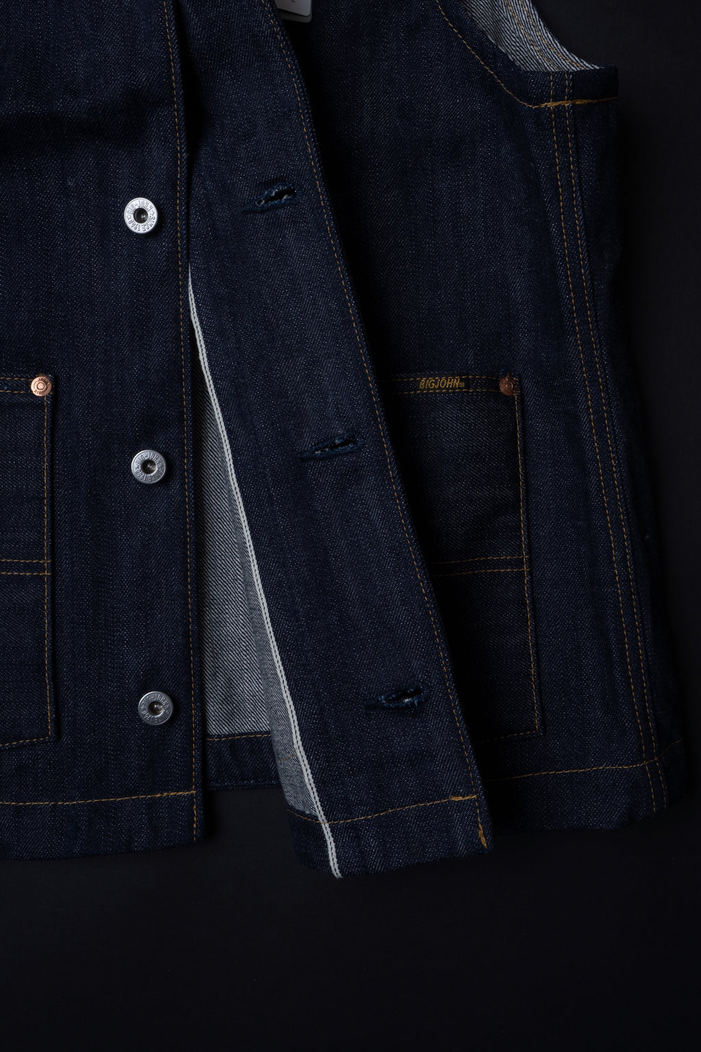 XX602BE (000)『XXXX-EXTRA』BUTTON UP VEST